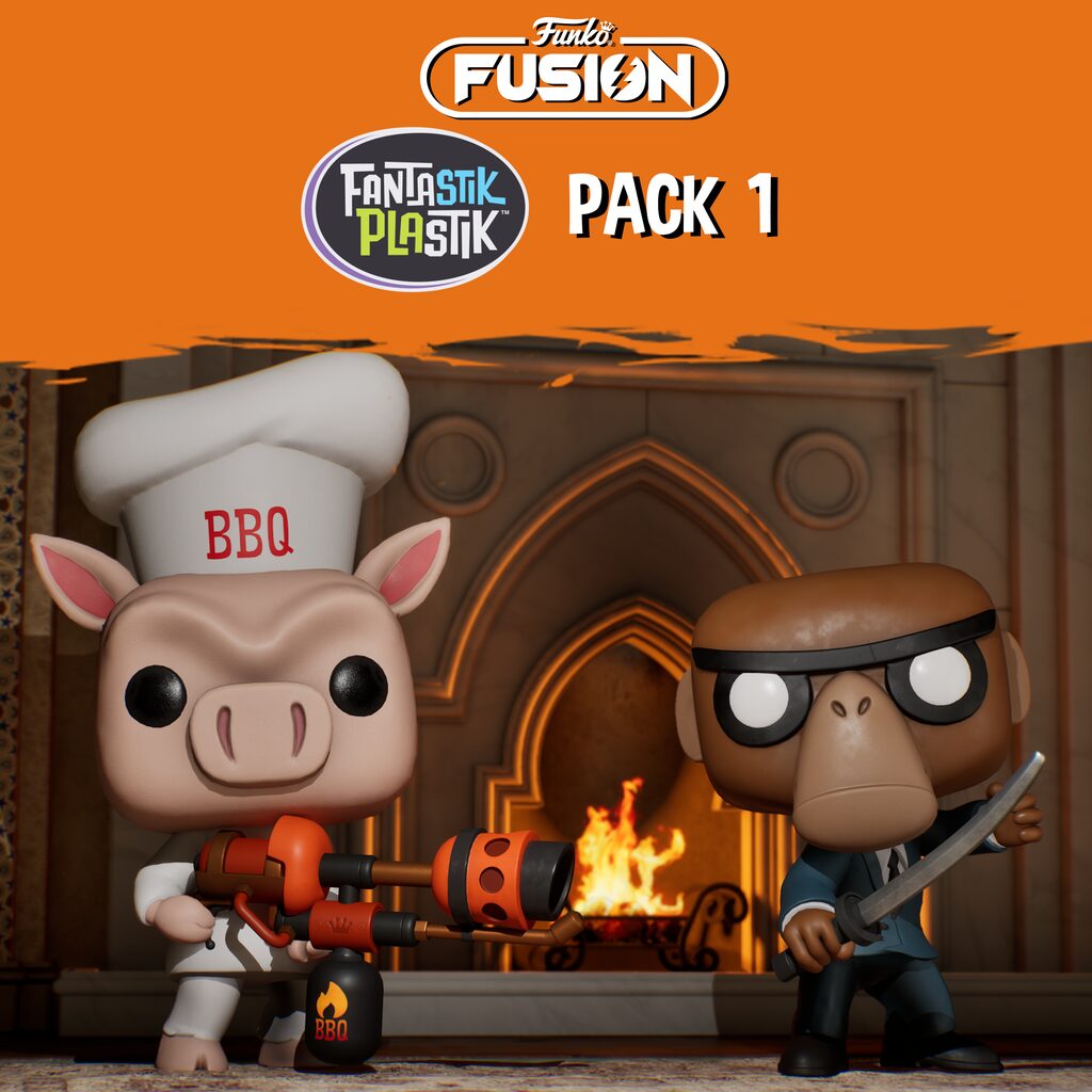 Funko Fusion - Fantastik Plastik Pack 1 - Monkey Assassin and Sam