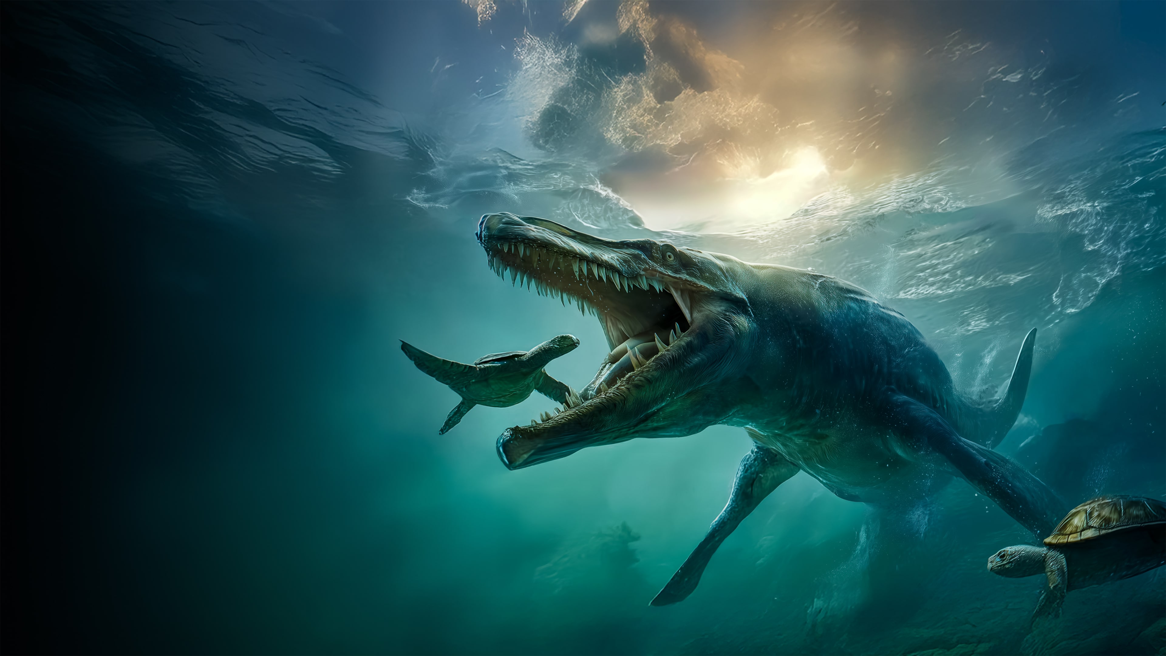 Jurassic Aquatic Survival: Grow & Hunt Simulator