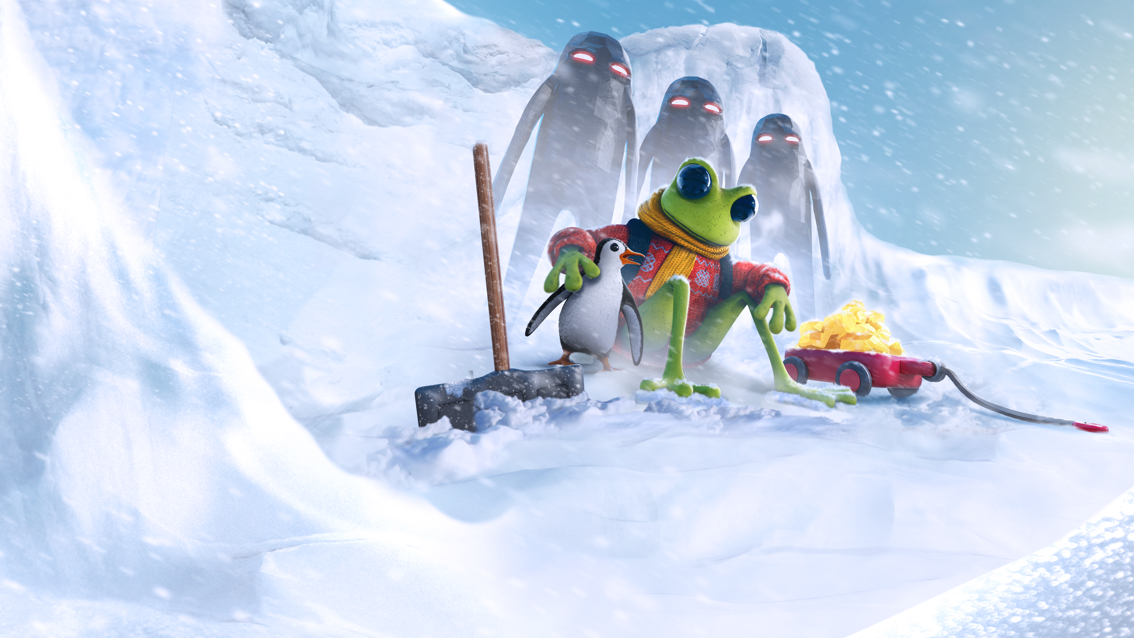 Froggy Hates Snow