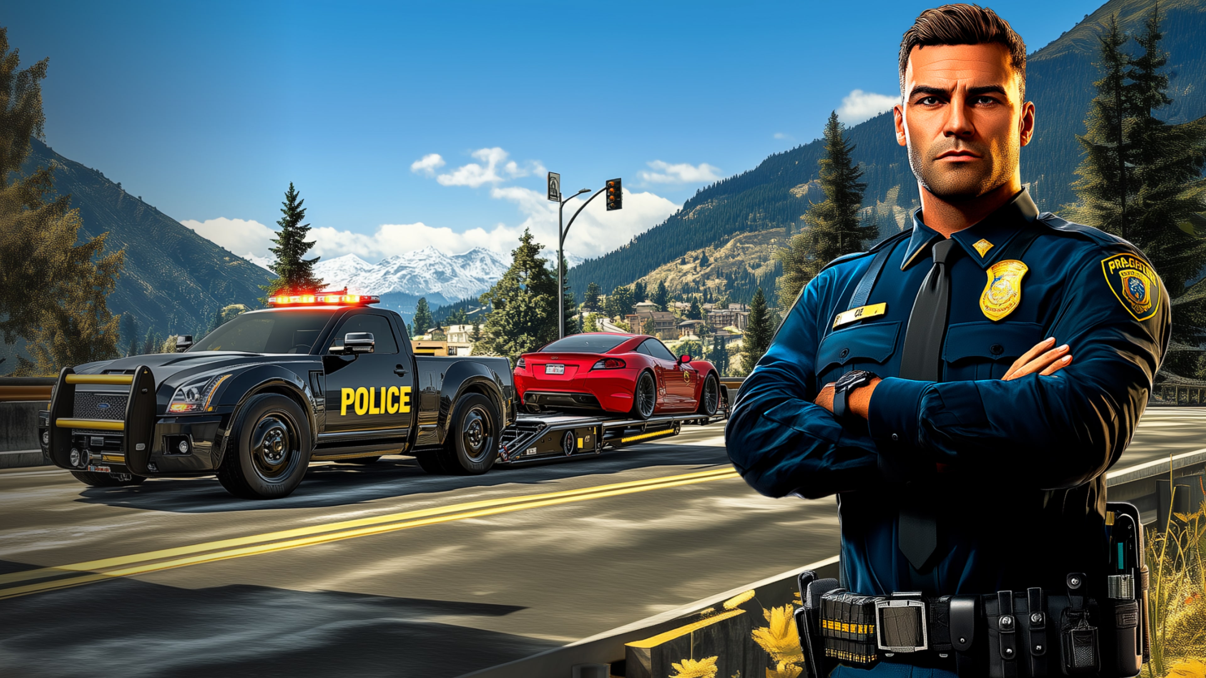 Tow Truck Police Simulator