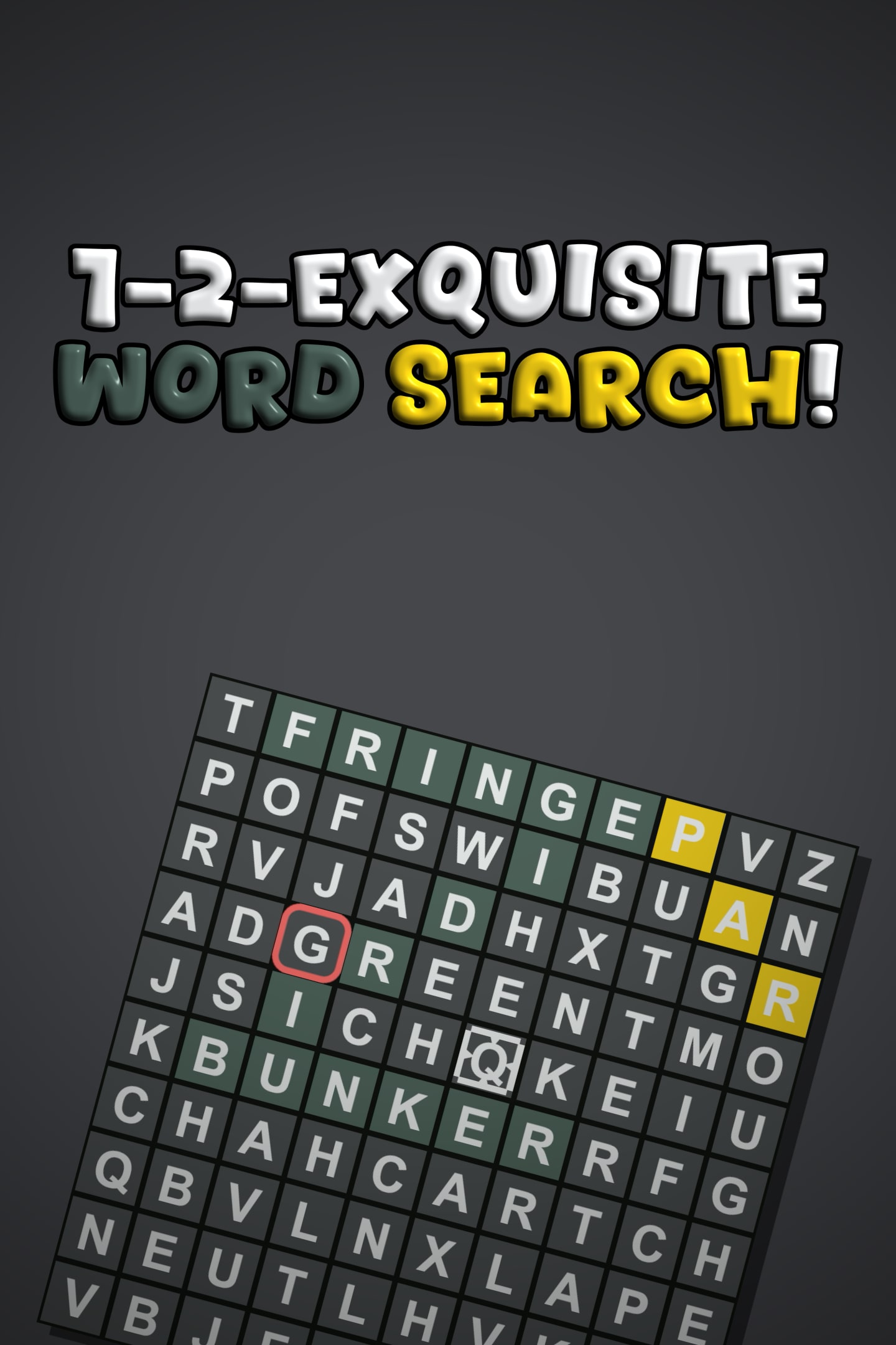 1-2-Exquisite Word Search!