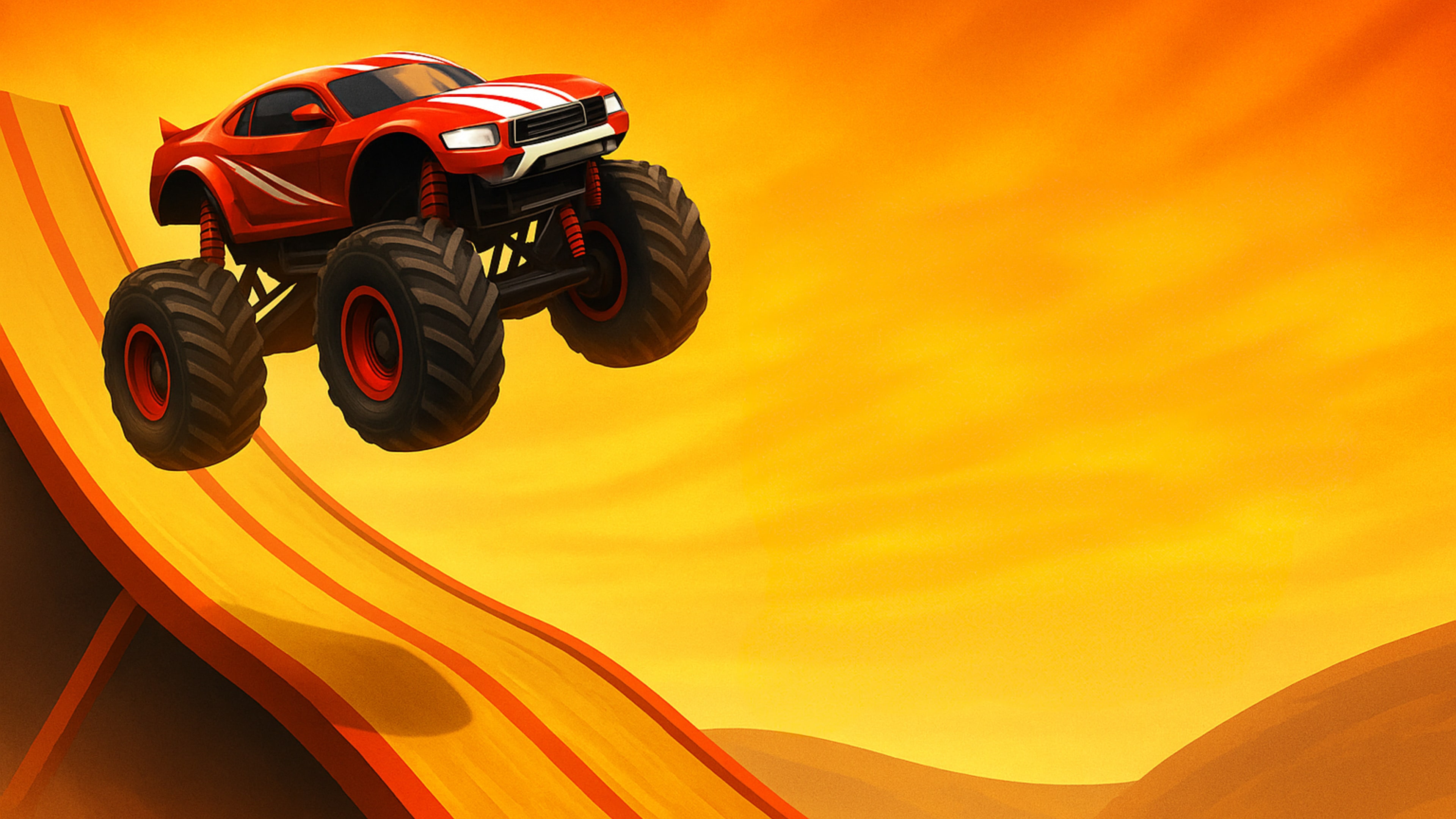 Monster Ramp Racing