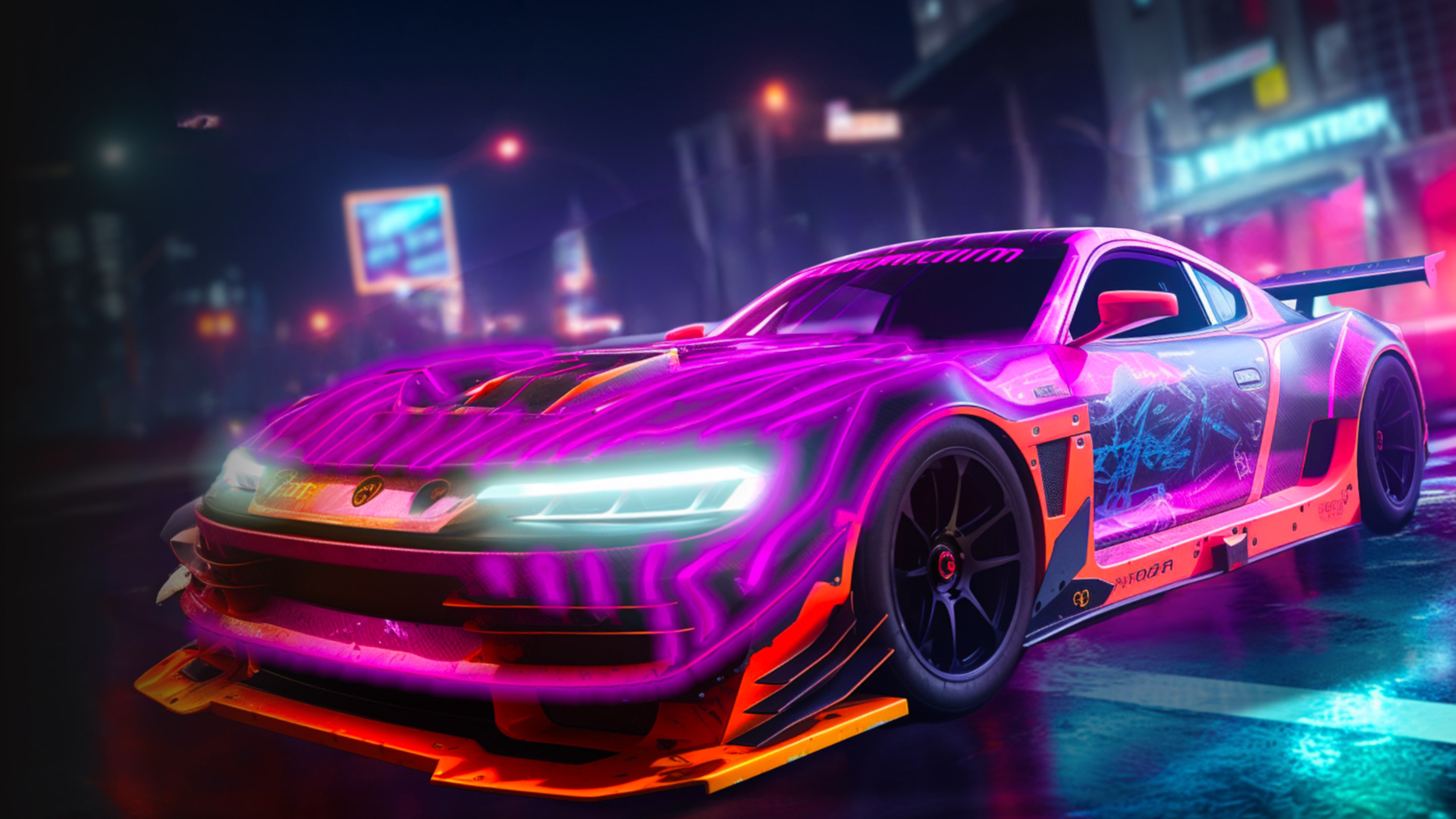 ​​Neon Drifter - Cyber Racing
