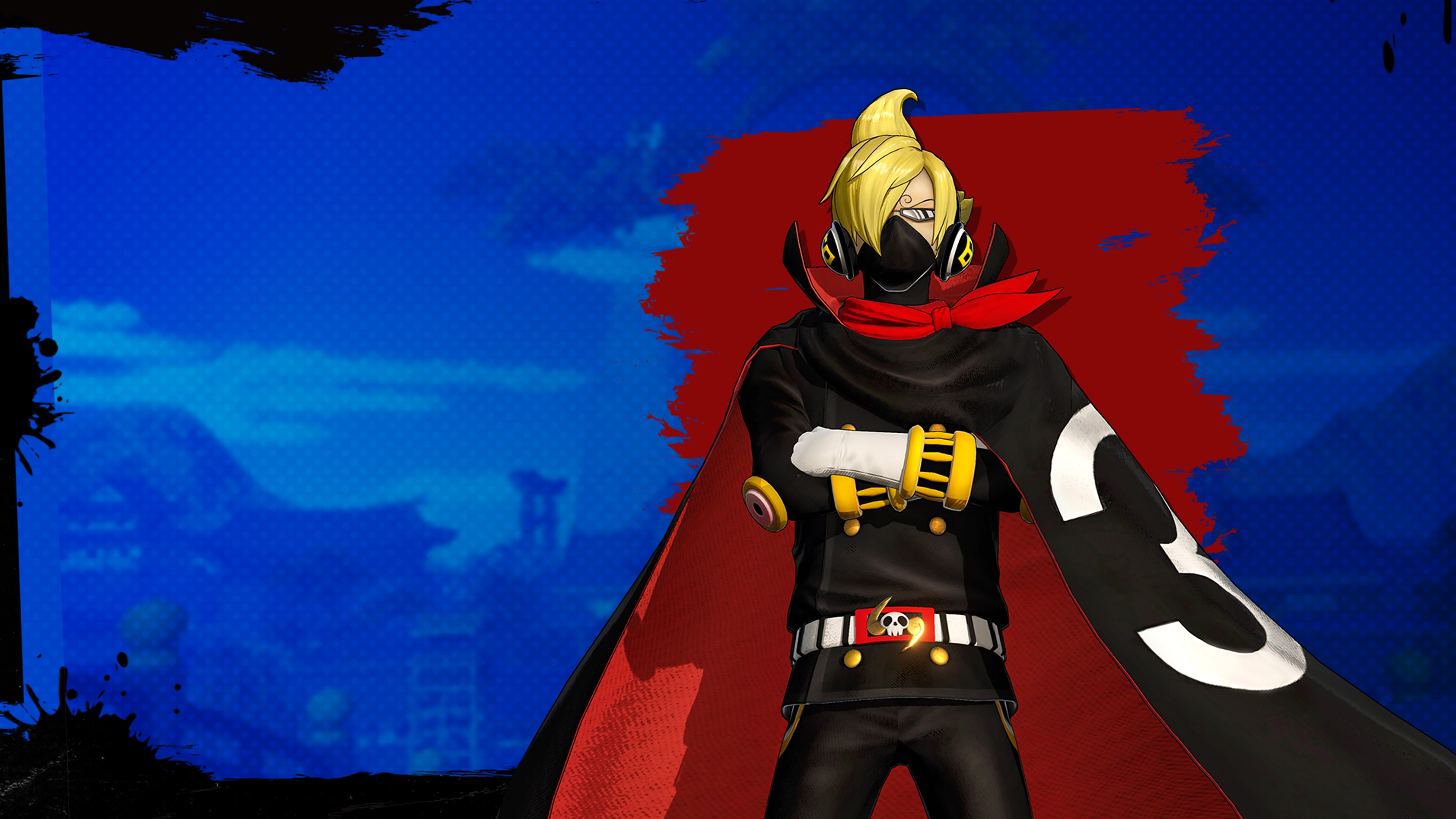 ONE PIECE: PIRATE WARRIORS 4 Disfraz de Sanji 'Soba Mask'