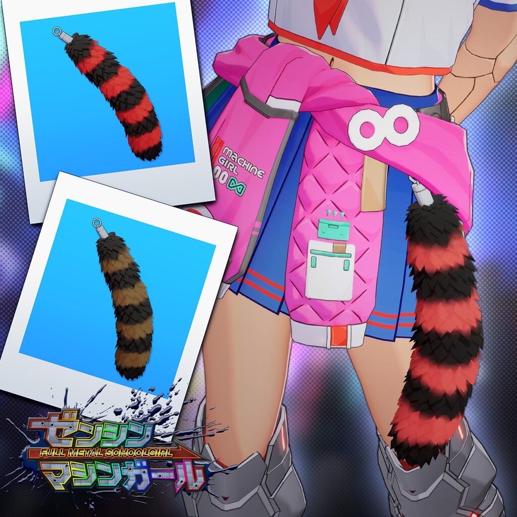 Accessory: "Raccoon Tail" in 2 Color Varieties