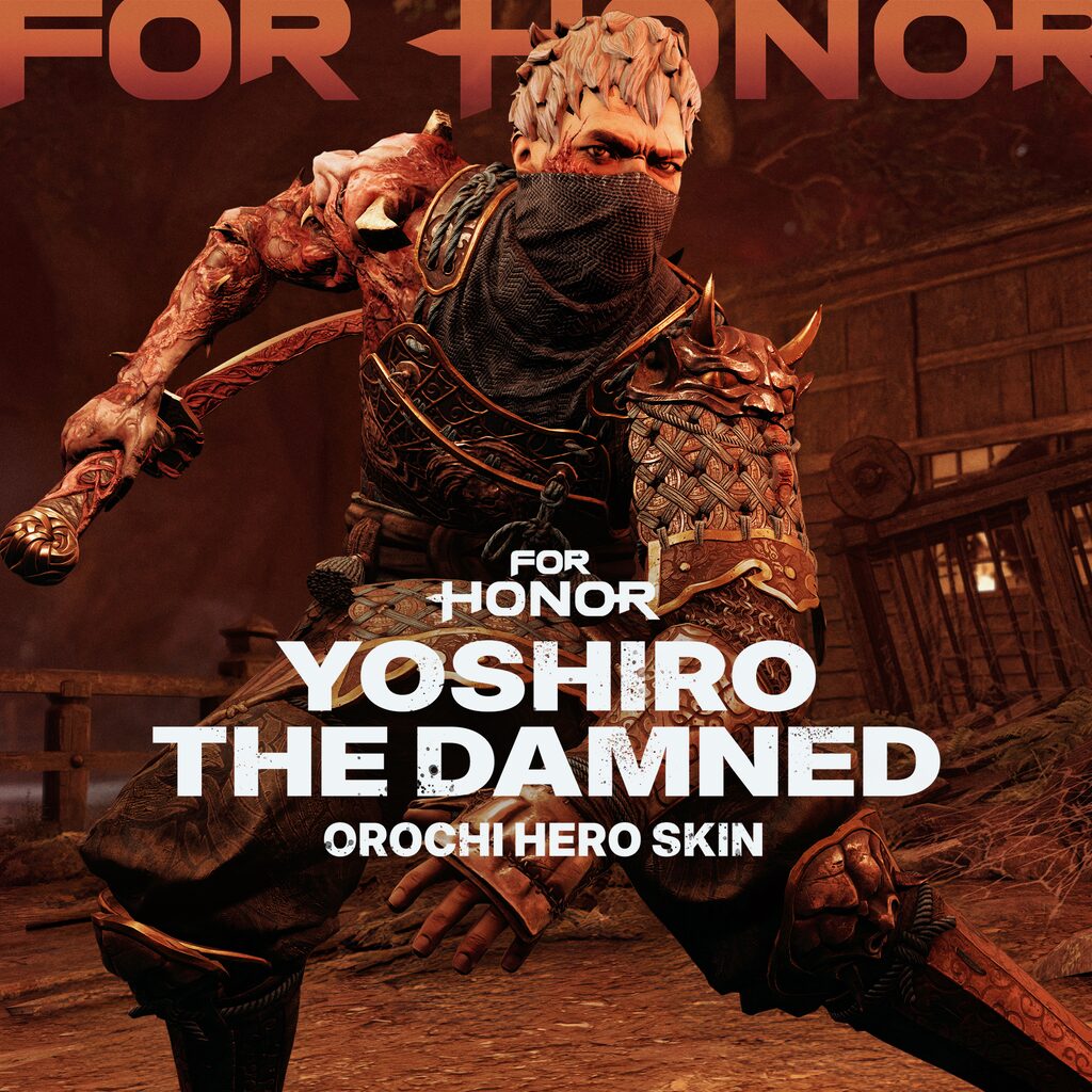Yoshiro the Damned - Orochi Hero Skin - FOR HONOR
