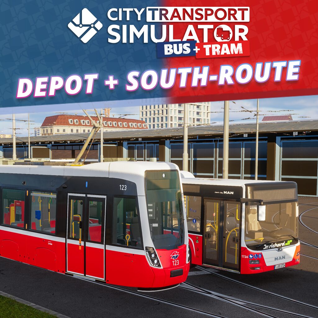 City Transport Simulator - Map DLC: Bus & Tram Depot + South-Route
