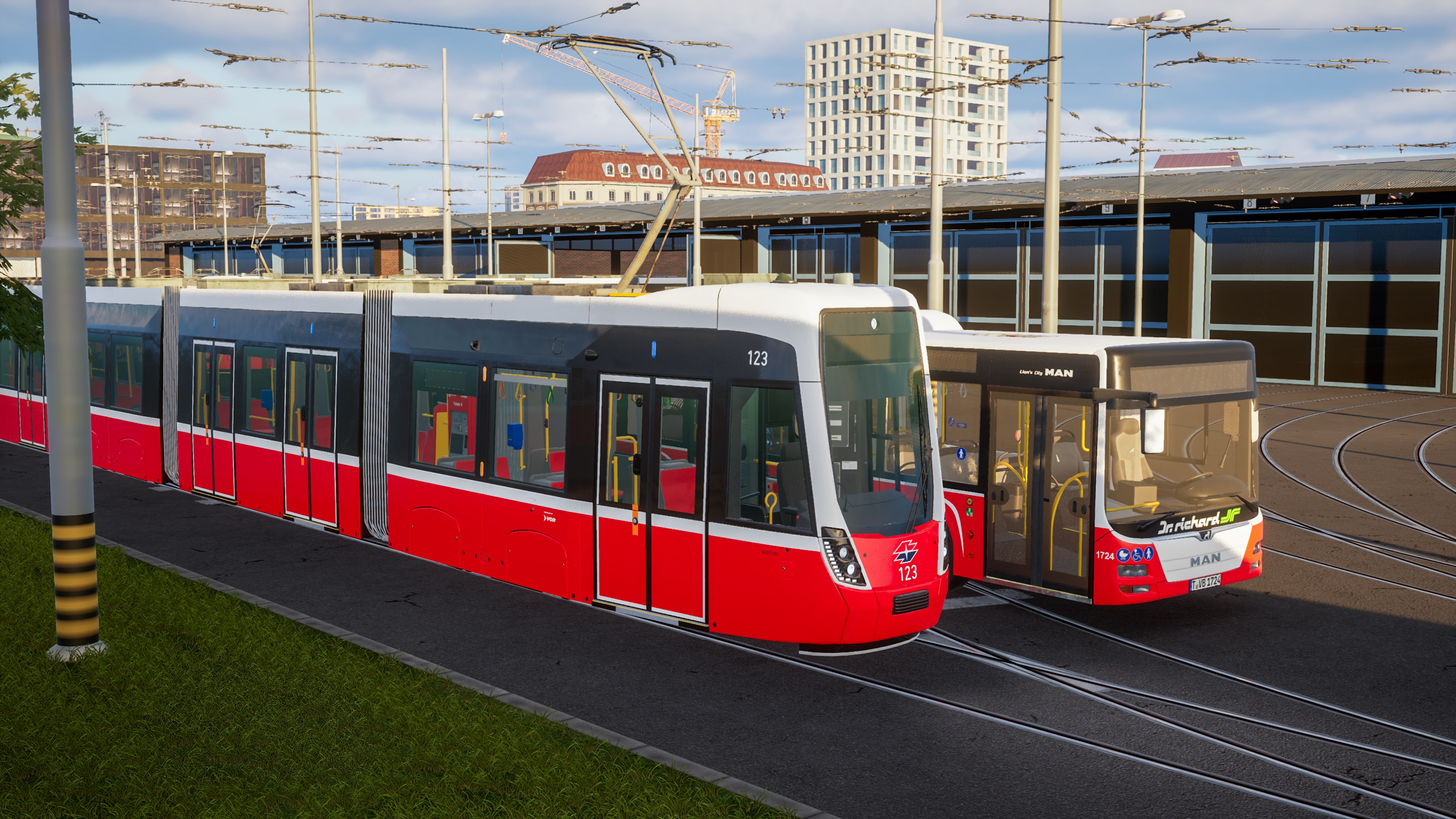 City Transport Simulator - Map DLC: Bus & Tram Depot + South-Route