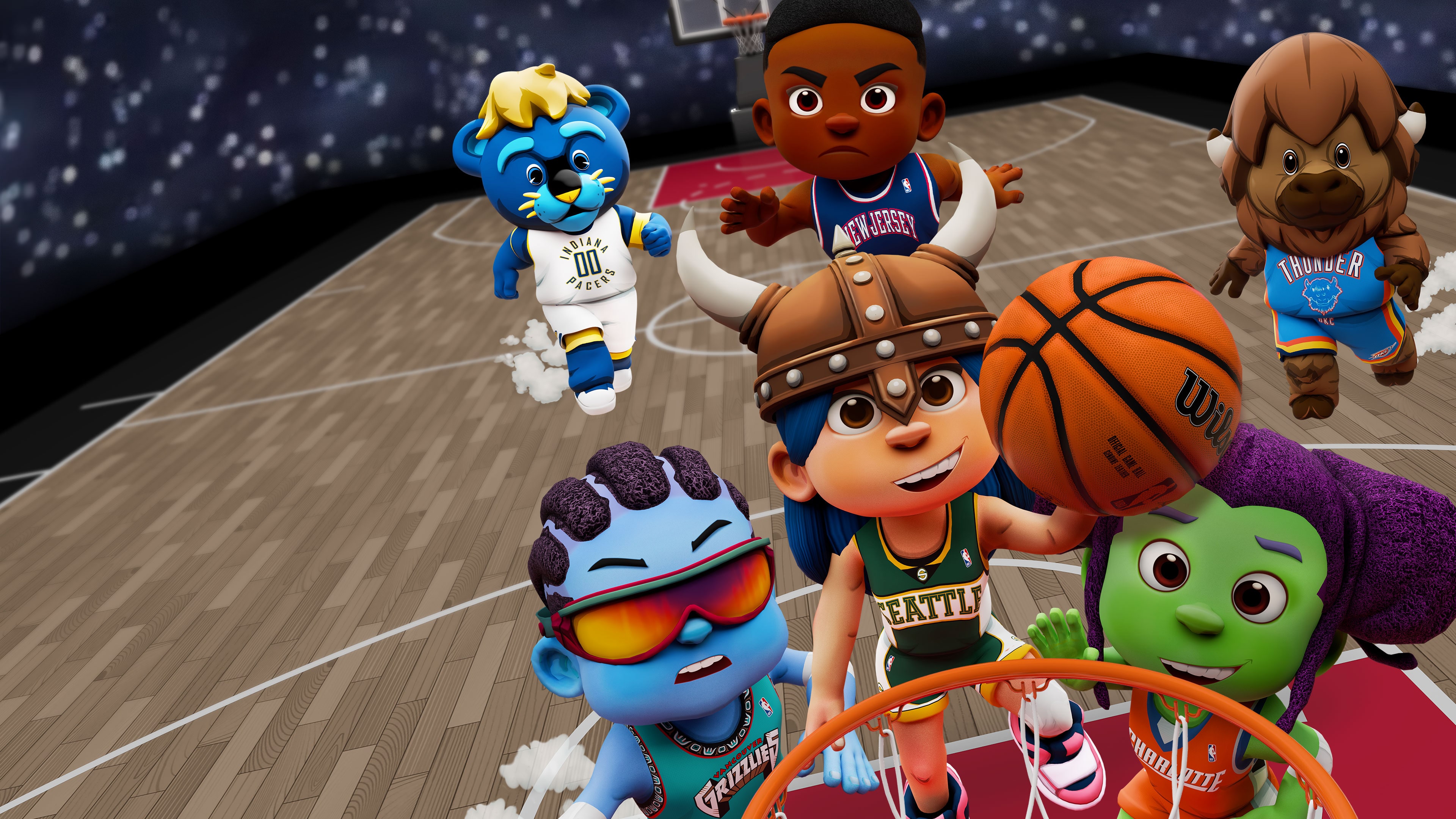 NBA BOUNCE - Retro Party Pack