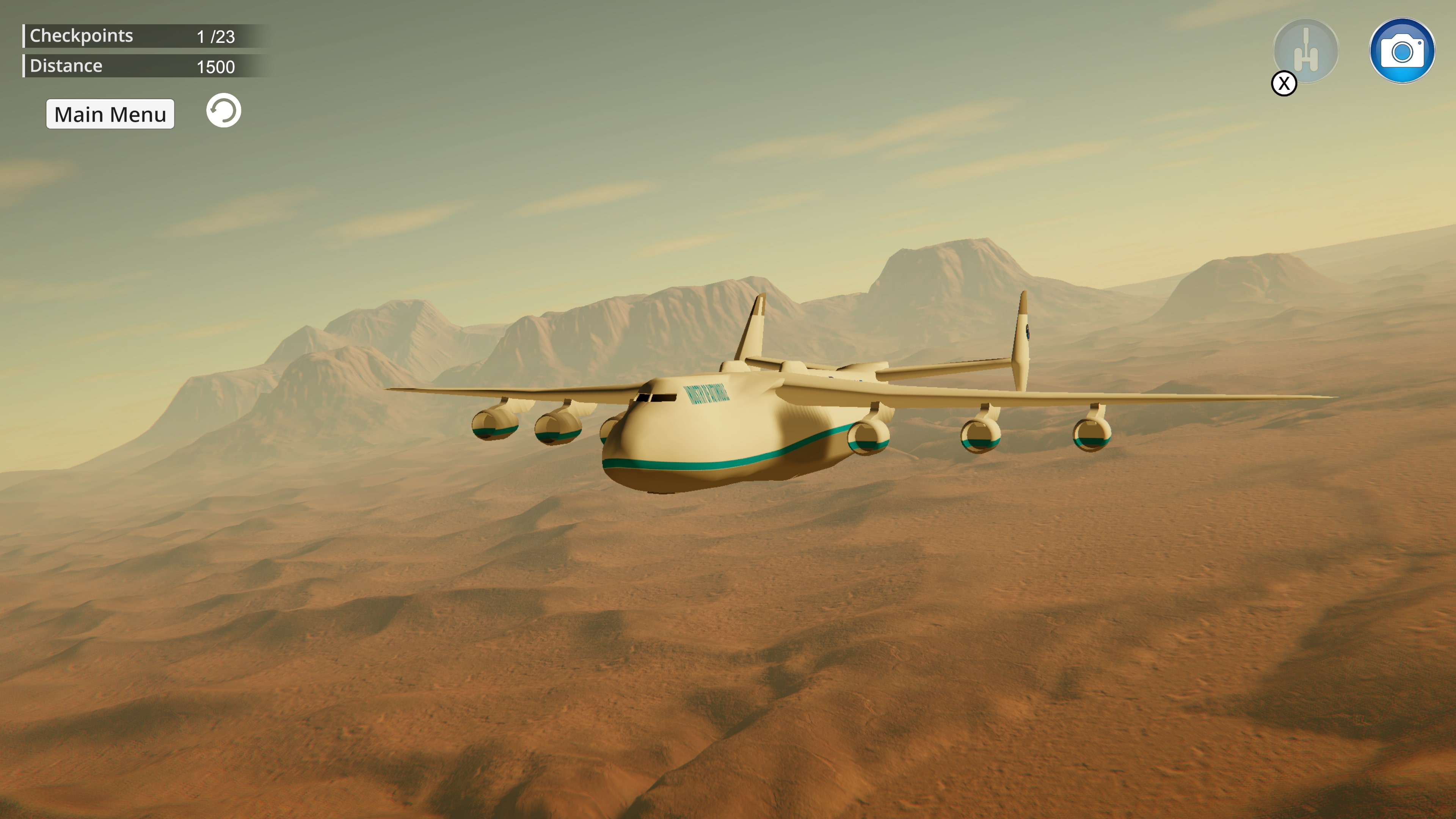 #6. Easy Flight Simulator 2 (PlayStation) โดย: Benoit Varasse trading as Pix Arts