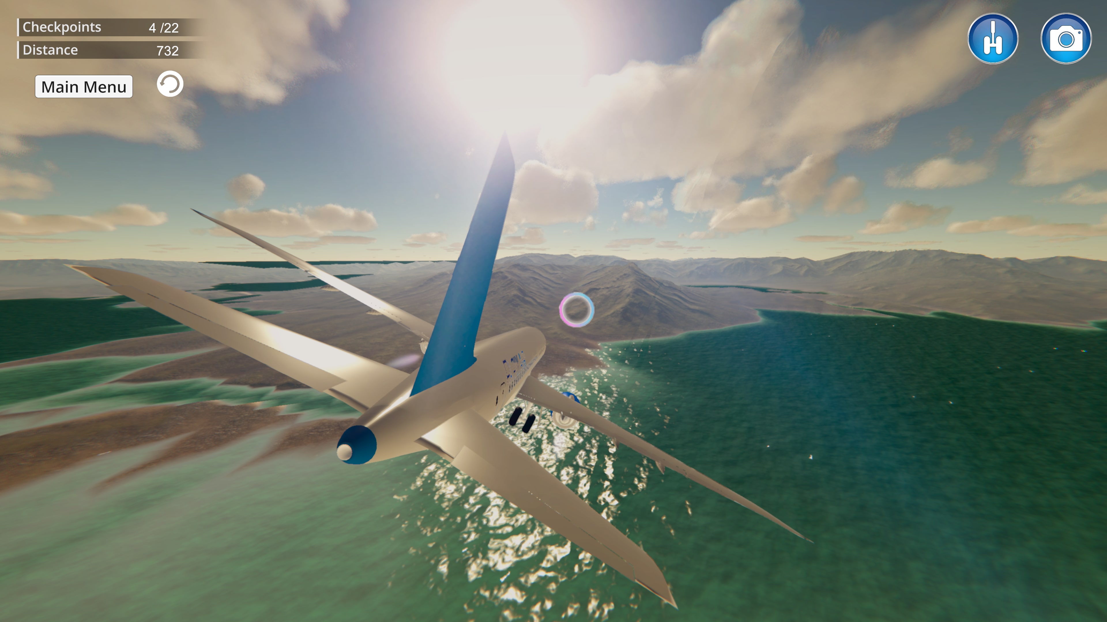 #8. Easy Flight Simulator 2 (PlayStation) โดย: Benoit Varasse trading as Pix Arts