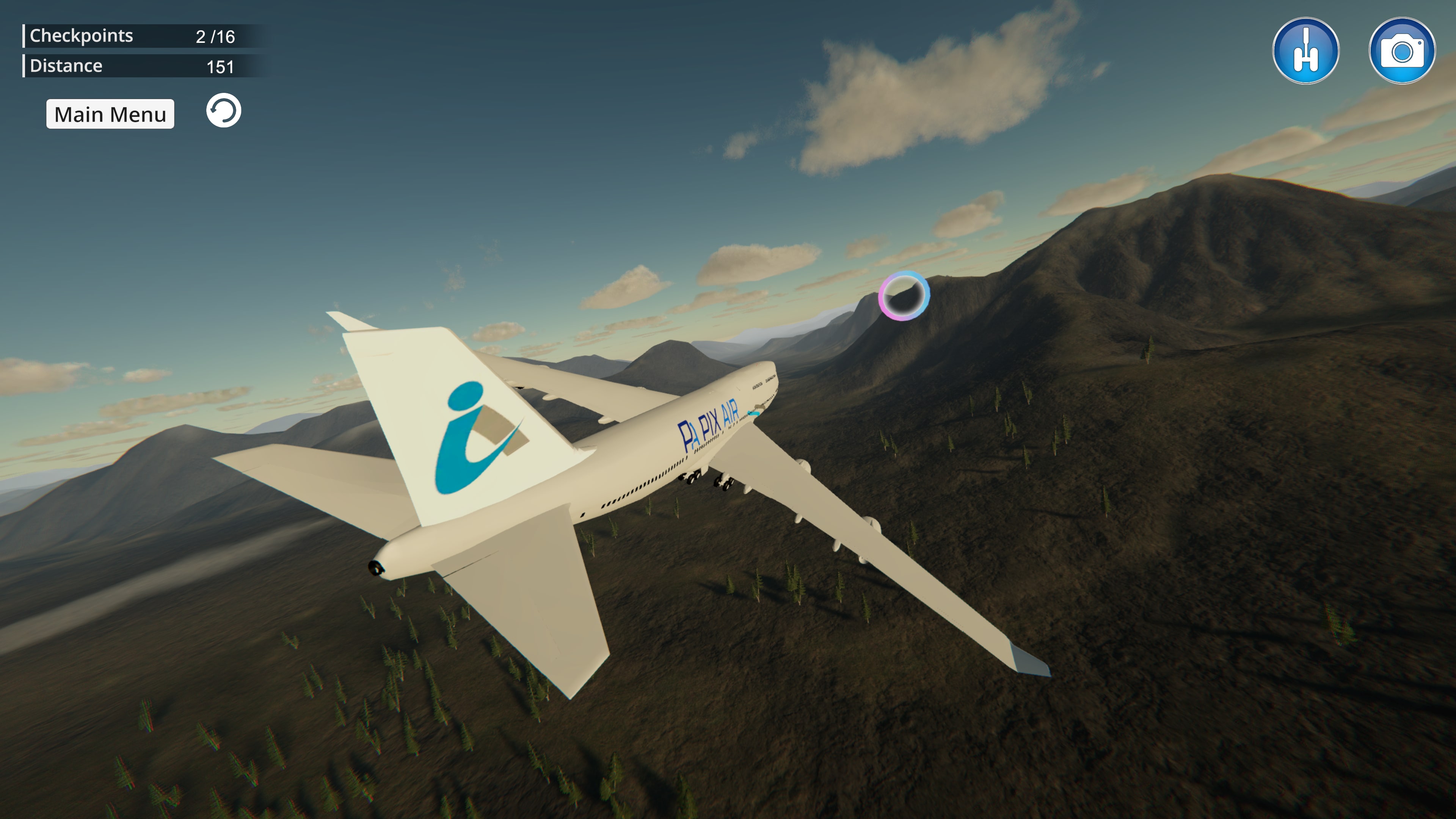 #1. Easy Flight Simulator 2 (PlayStation) โดย: Benoit Varasse trading as Pix Arts