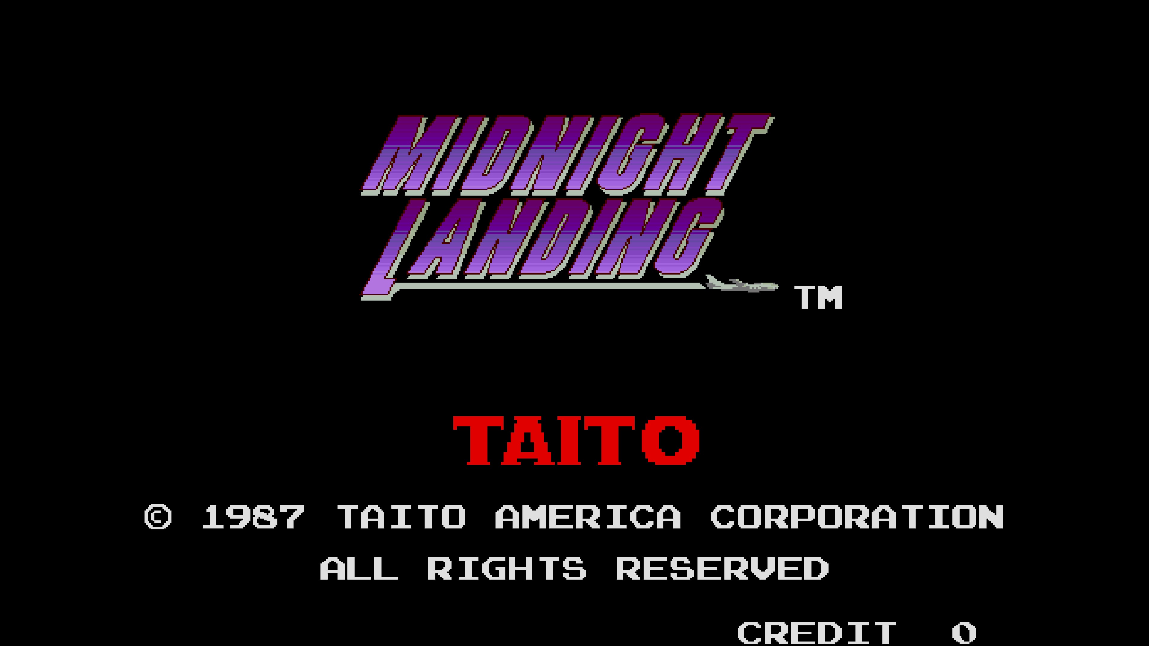 #3. Arcade Archives MIDNIGHT LANDING (PlayStation) Podle: HAMSTER Corporation