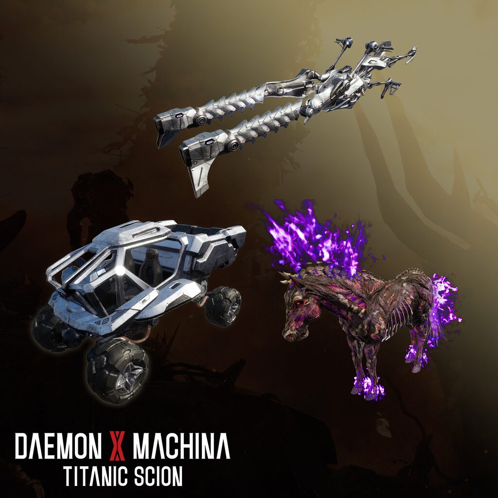 Daemon X Machina: Titanic Scion - Vehicle Set