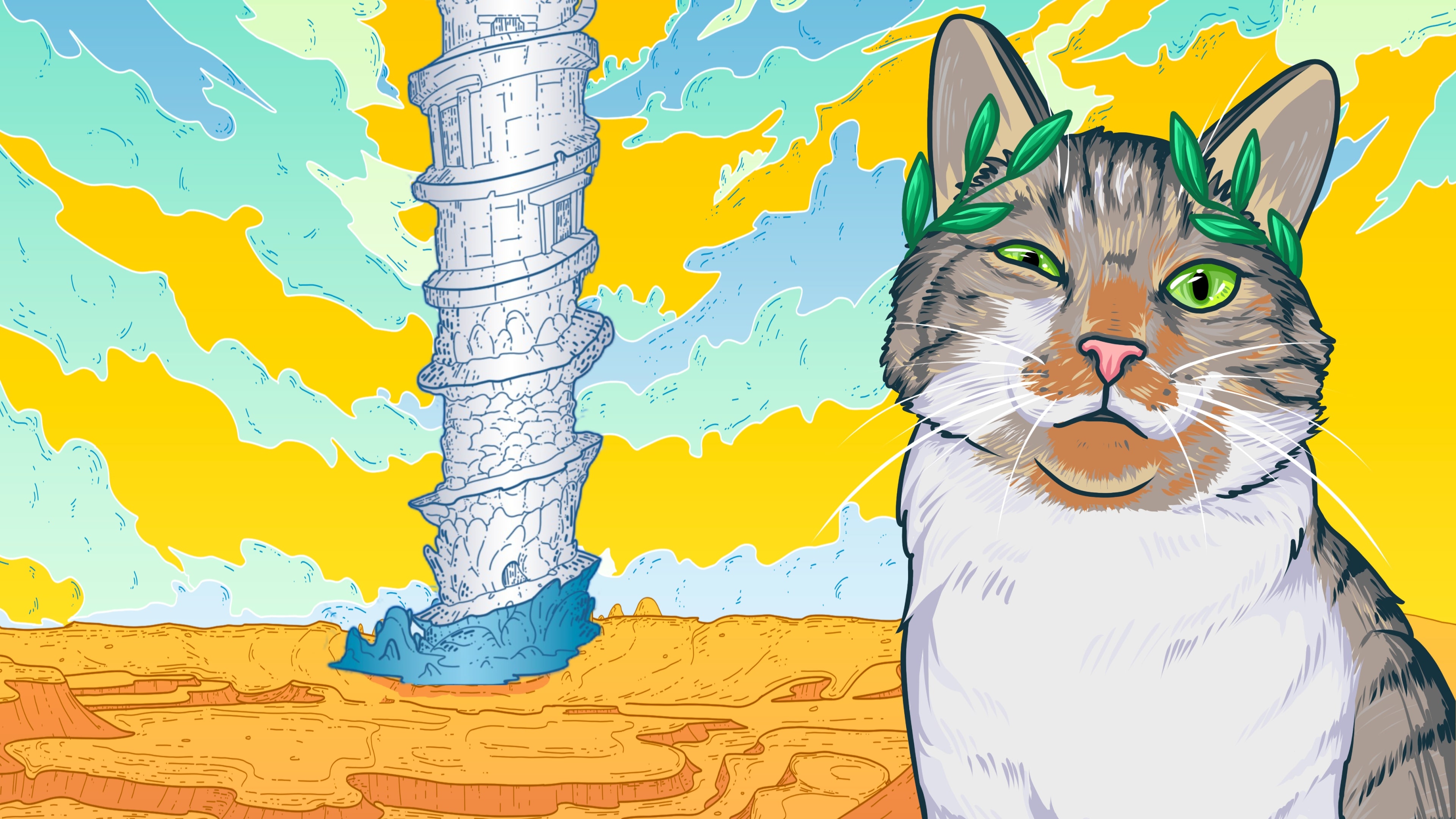 A Tower Full of Cats