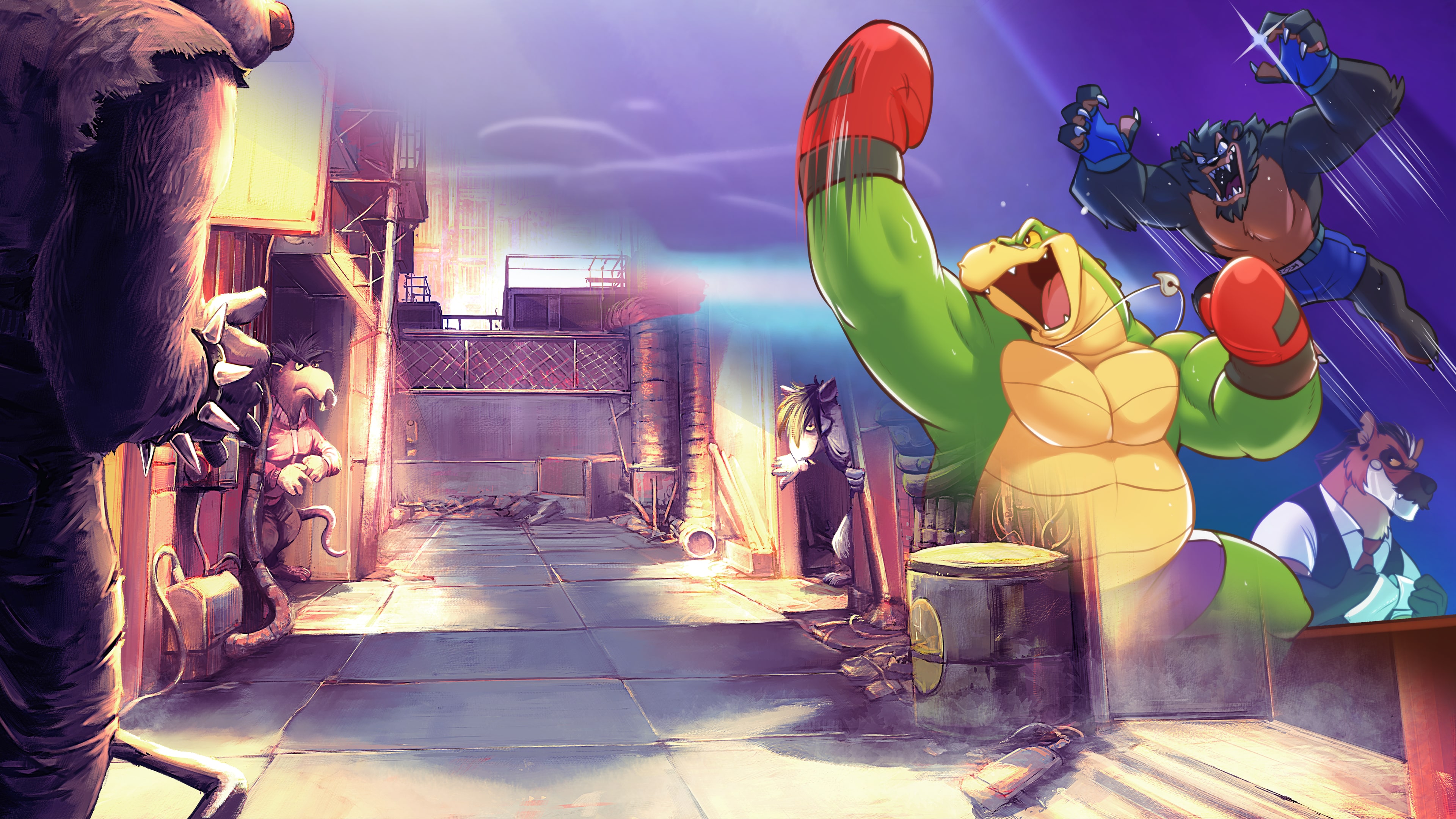 BROK the InvestiGator + The Brawl Bar