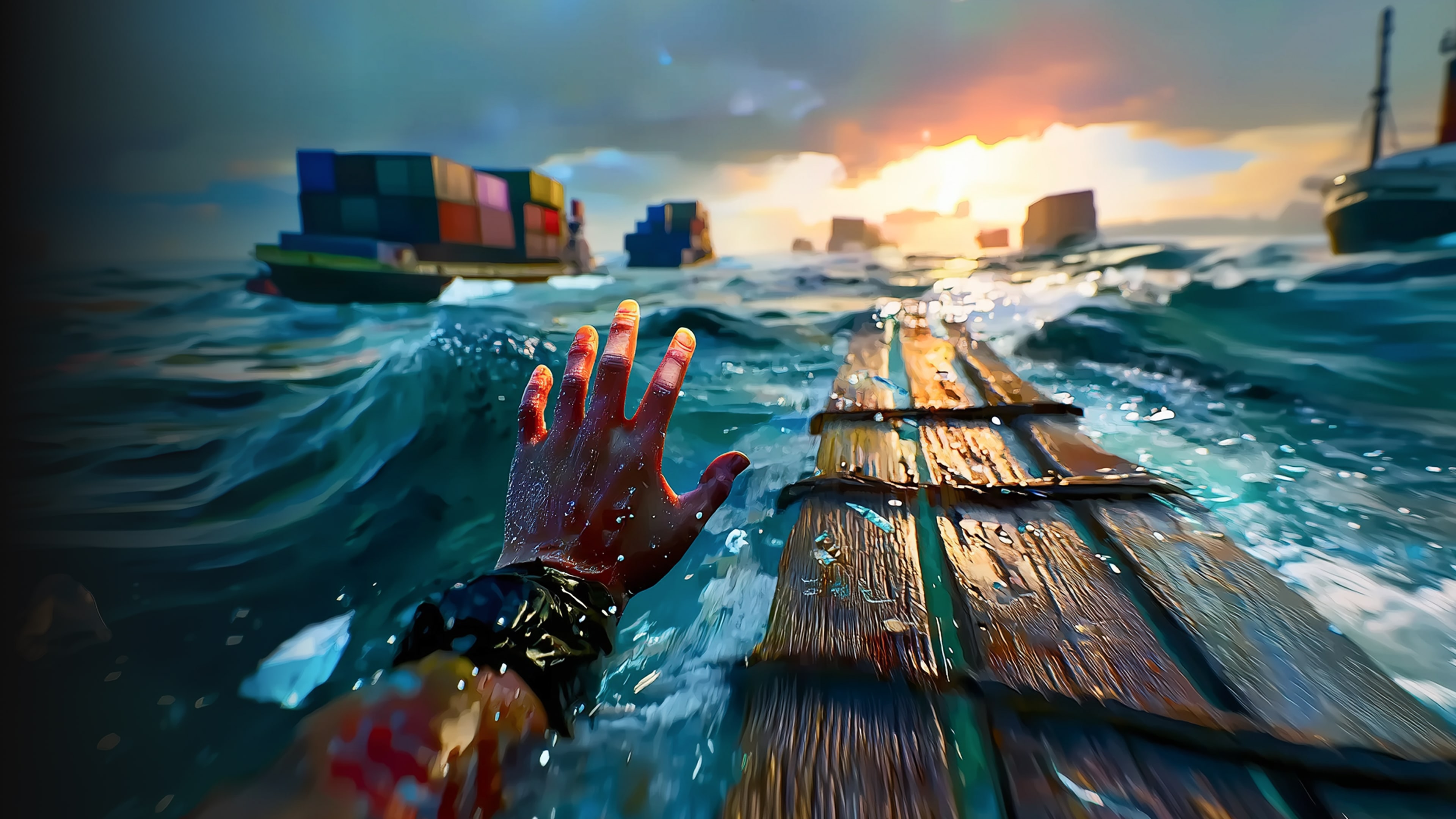 14 Days Ocean Survival