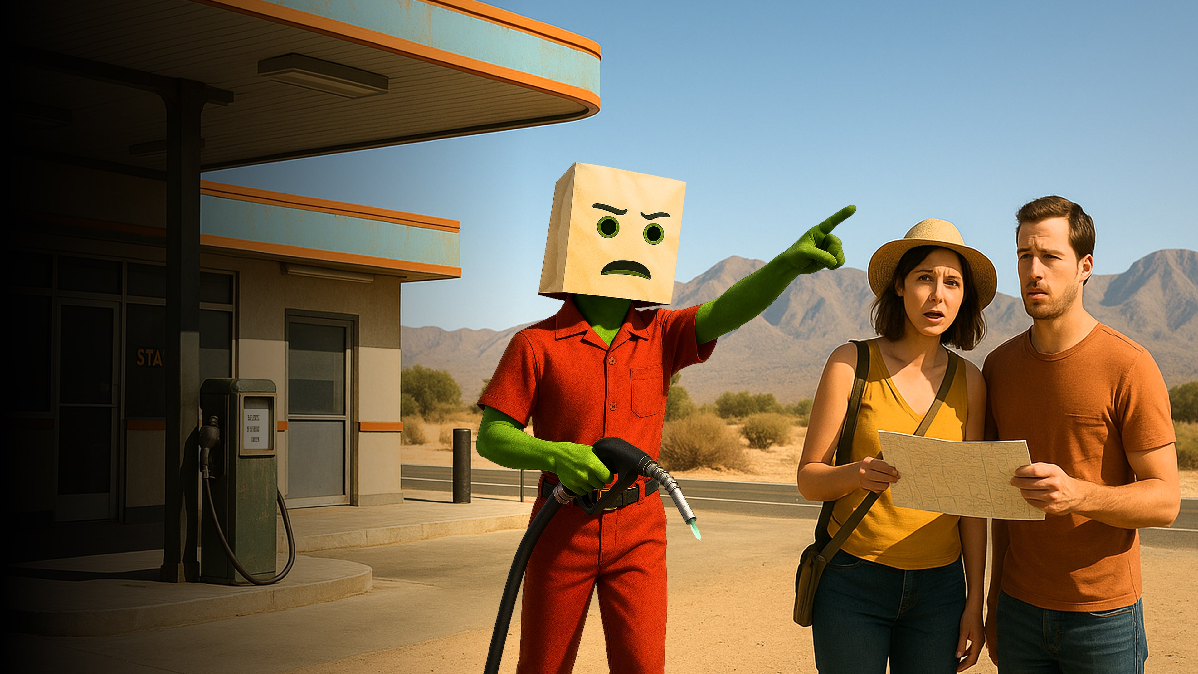 Roadside Gas Station Research