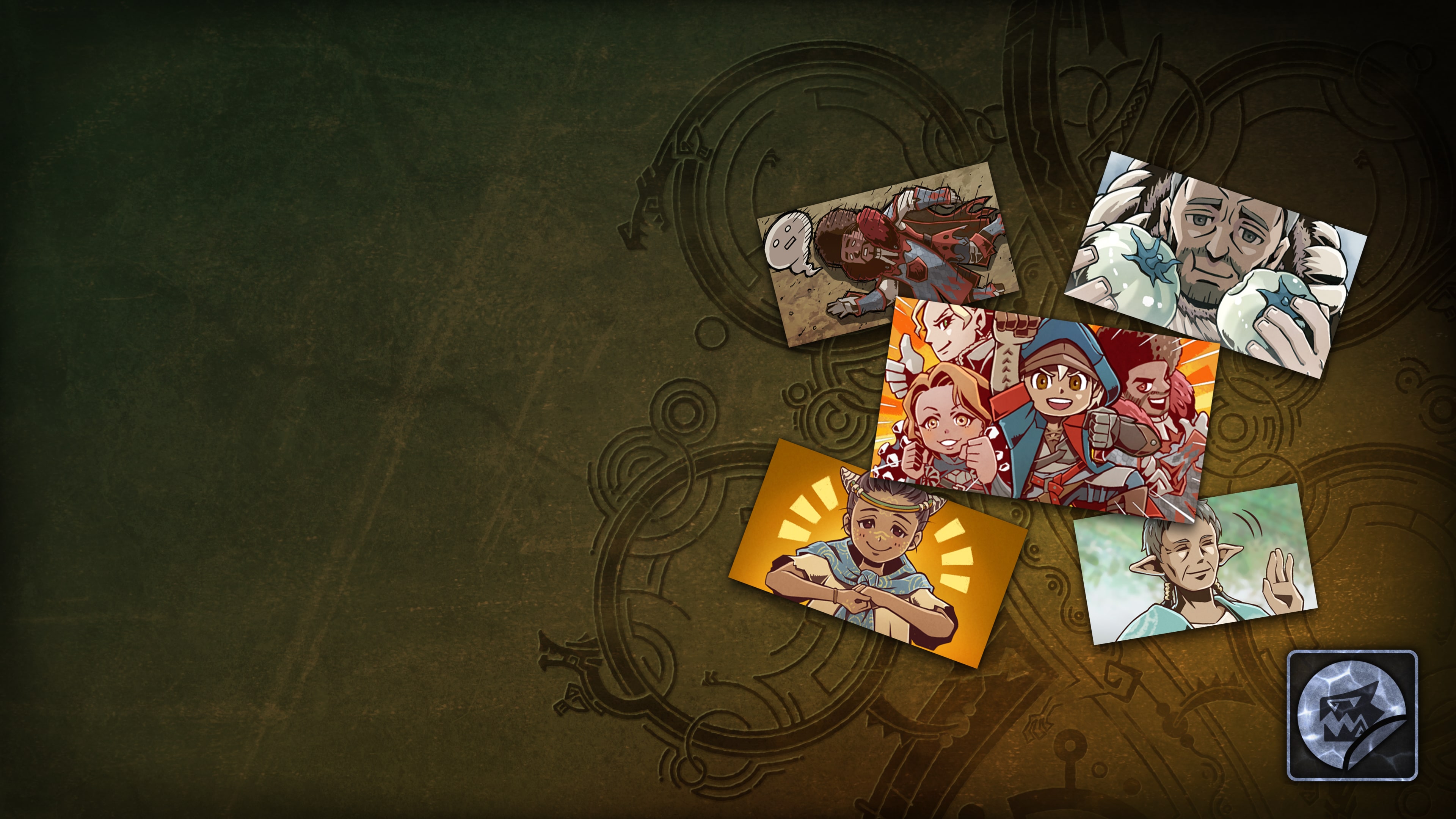 Monster Hunter Wilds - Set de stickers : Quotidien des Terres