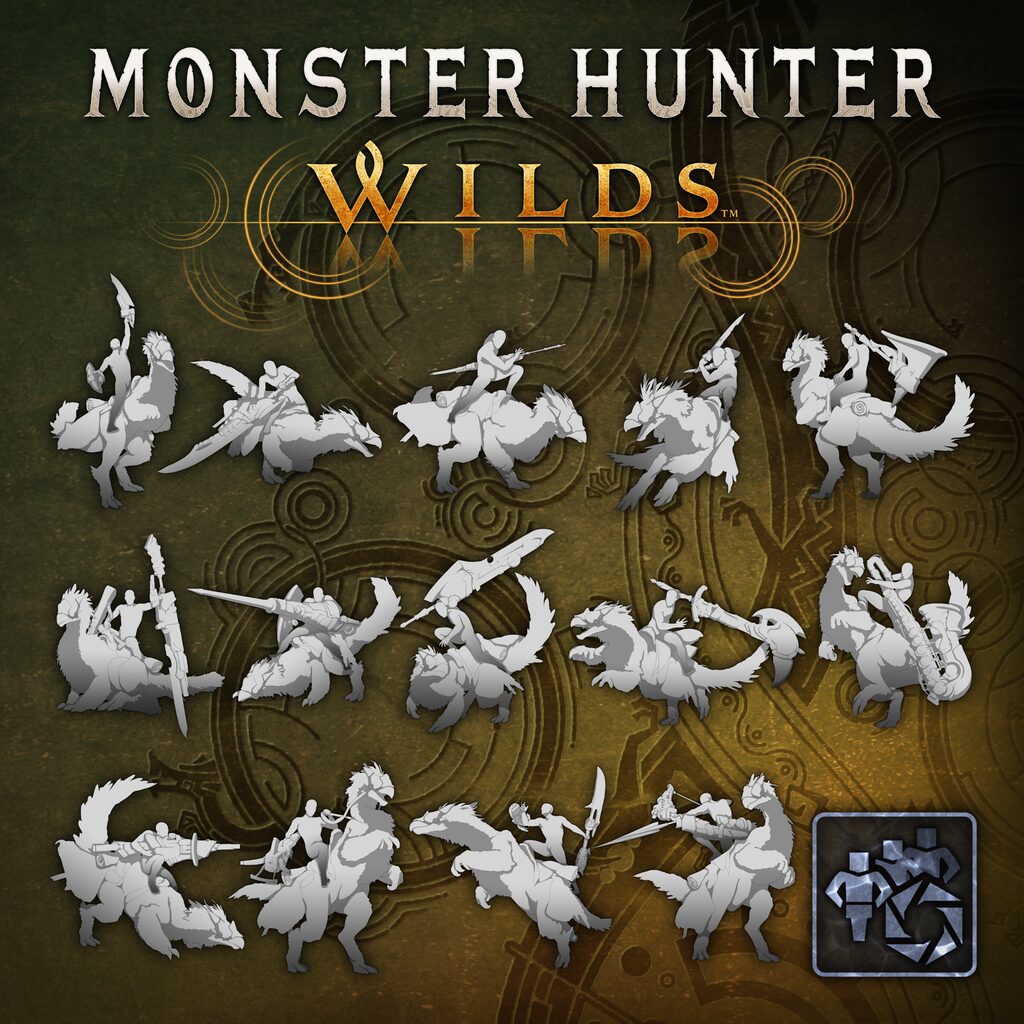 Monster Hunter Wilds - Photo Pose: Seikret Battle-Ready Pose