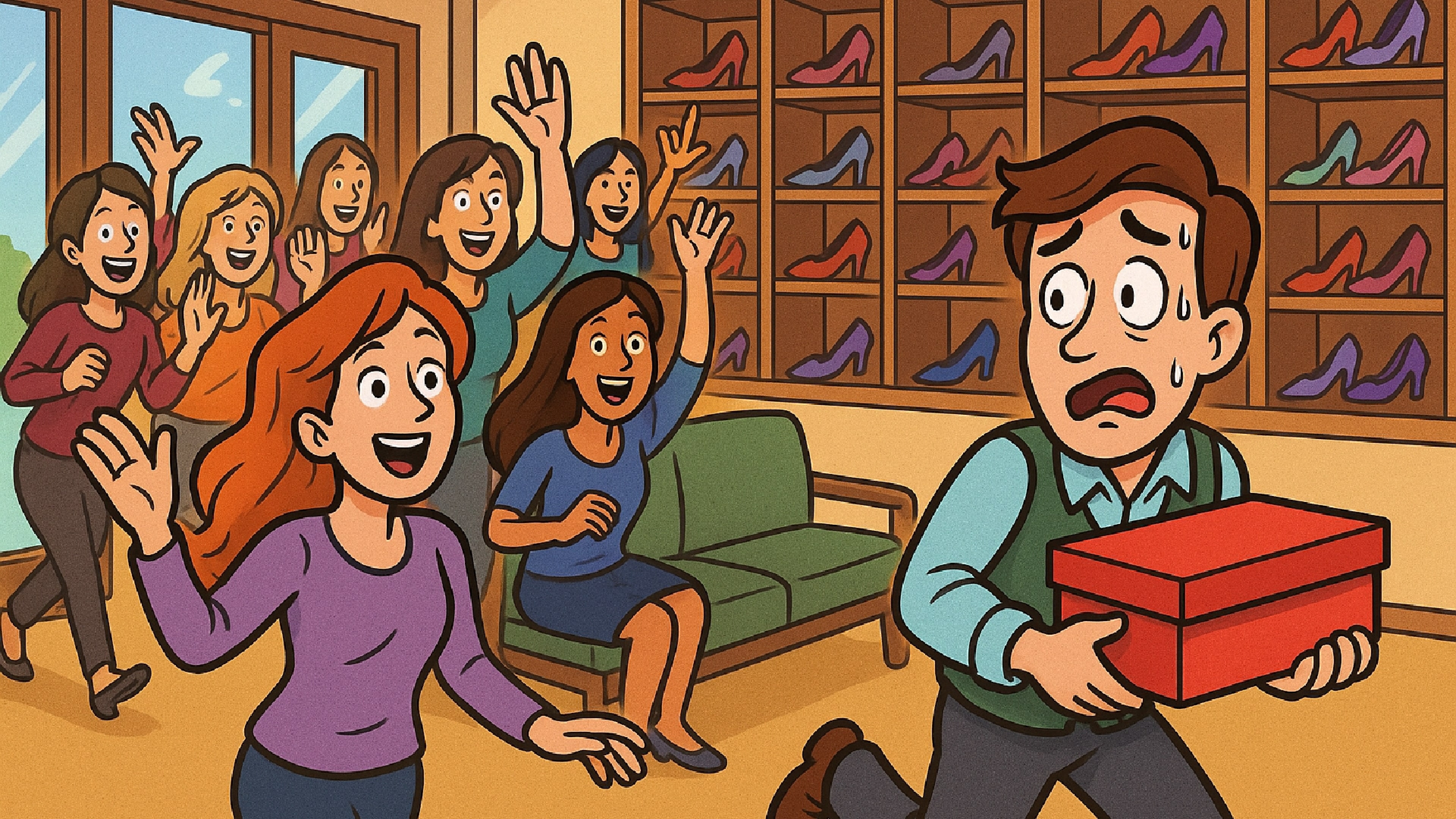 Shoe Salesman Mania (English)