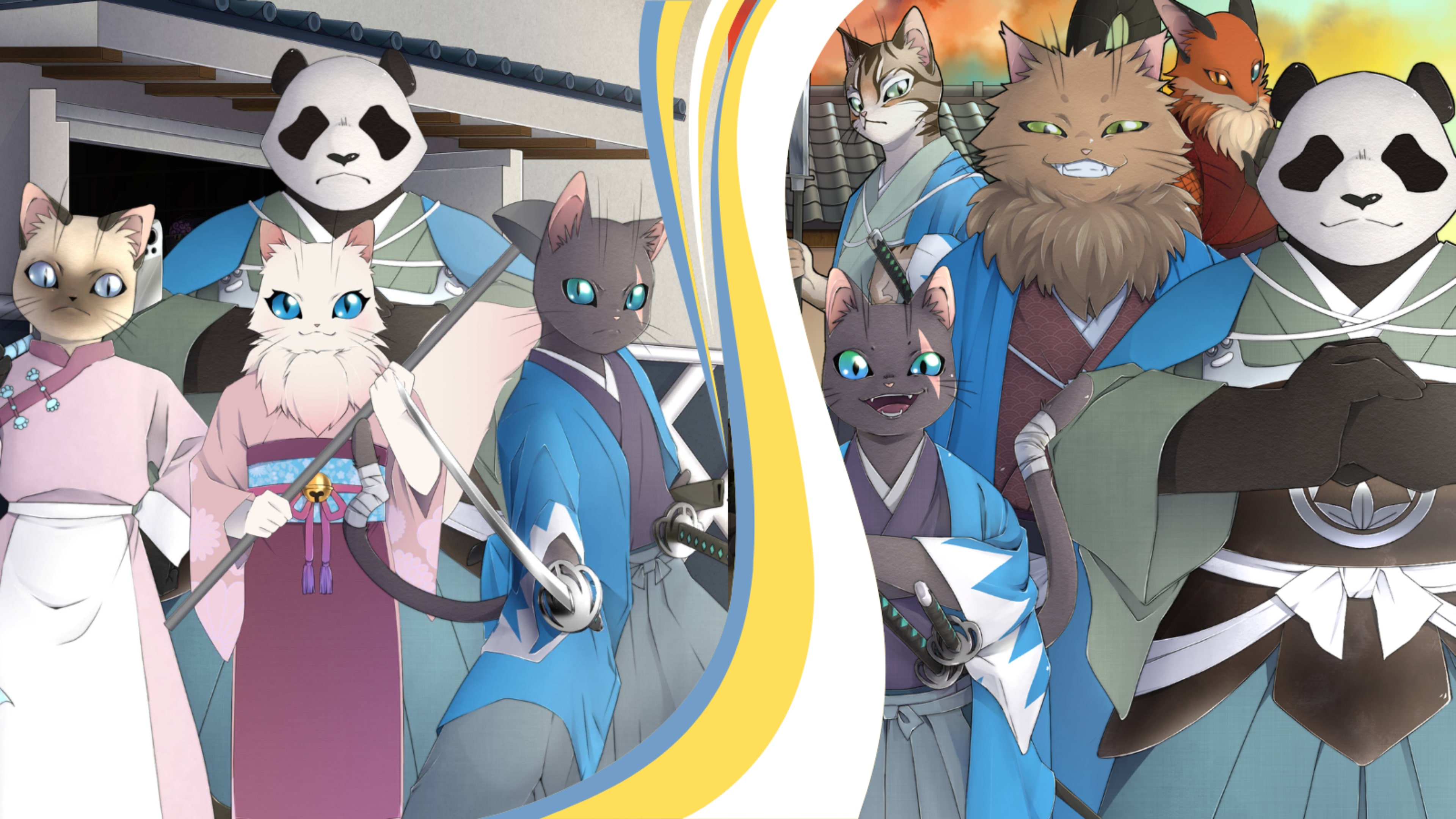 Kittengumi Short: Chapter 0 + The Sakabato's Thief Pack (Simplified Chinese, English, Korean, Japanese, Traditional Chinese)