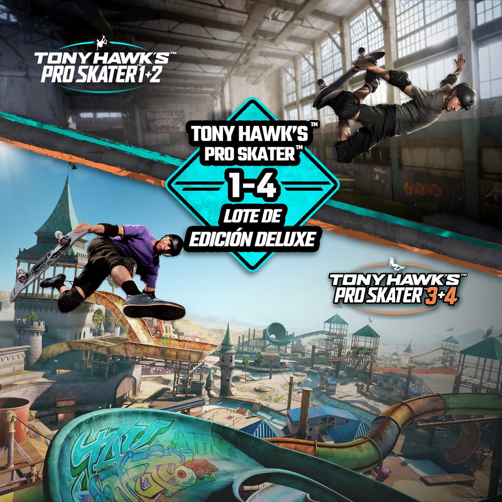Tony Hawk's Pro Skater 1 - 4