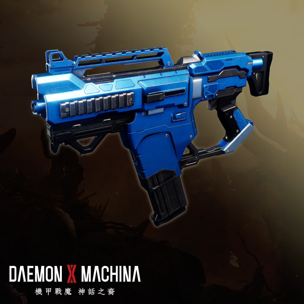 機甲戰魔 神話之裔 金屬裝備＜機關槍＞ 白銀渡鴉 (中日英韓文版)