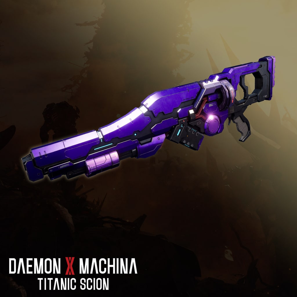 デモンエクスマキナ タイタニックサイオン メタリック装備＜レーザーライフル＞　ノクサスグリッター