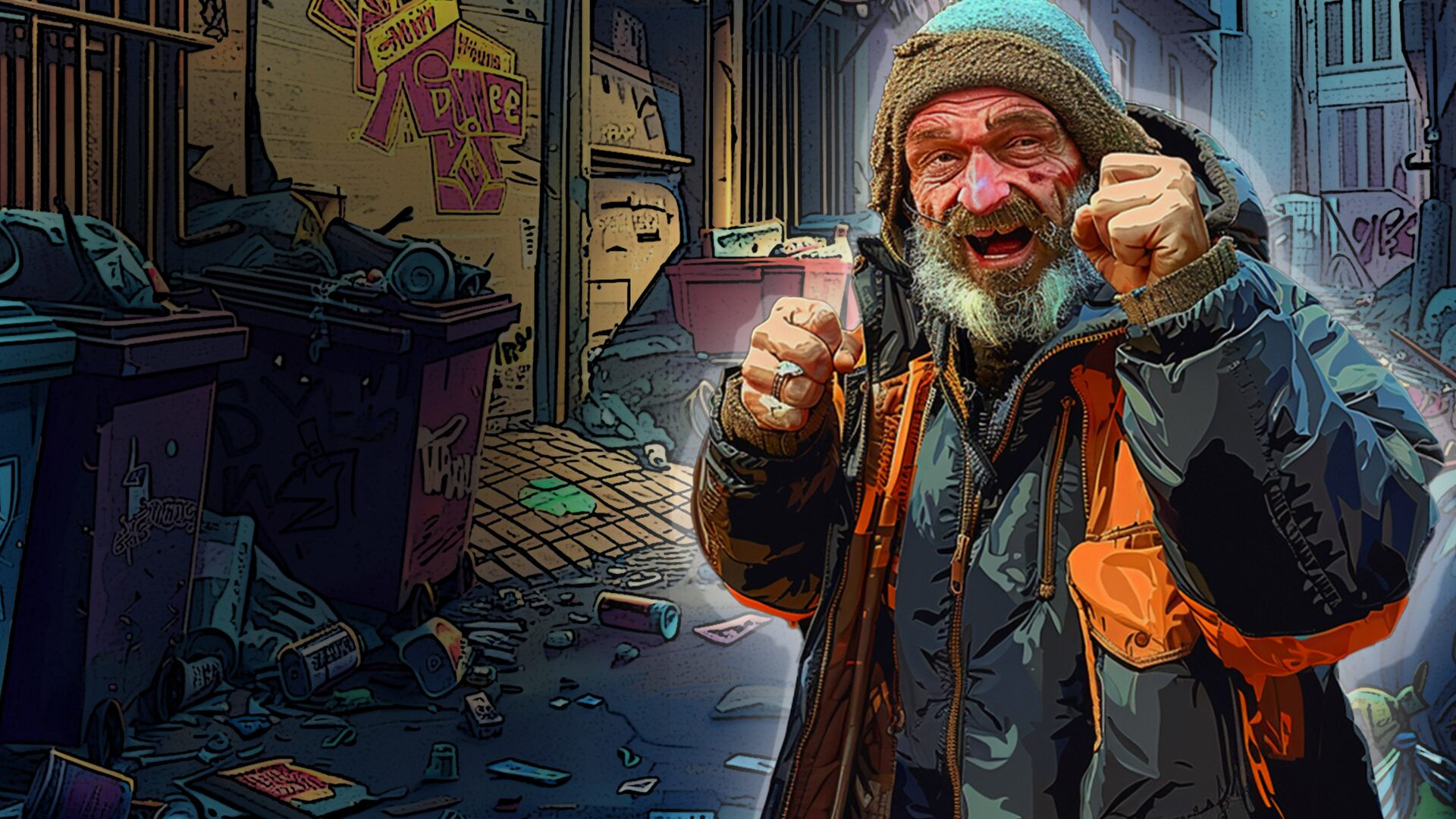 Urban Survival Simulator: The Bum's Journey