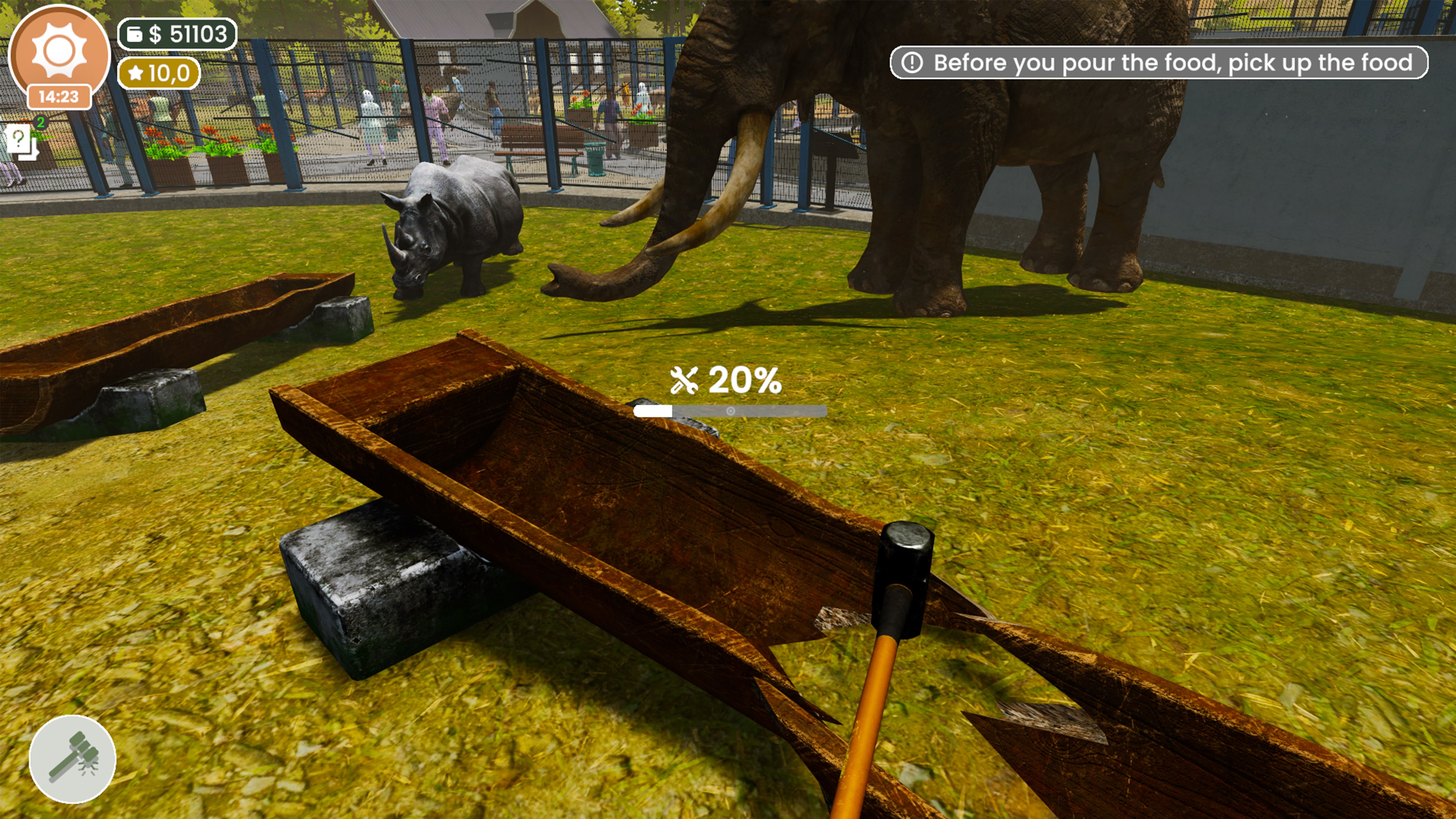 #9. ZOO MANAGER SIMULATOR (PlayStation) 由: Play Games LTD