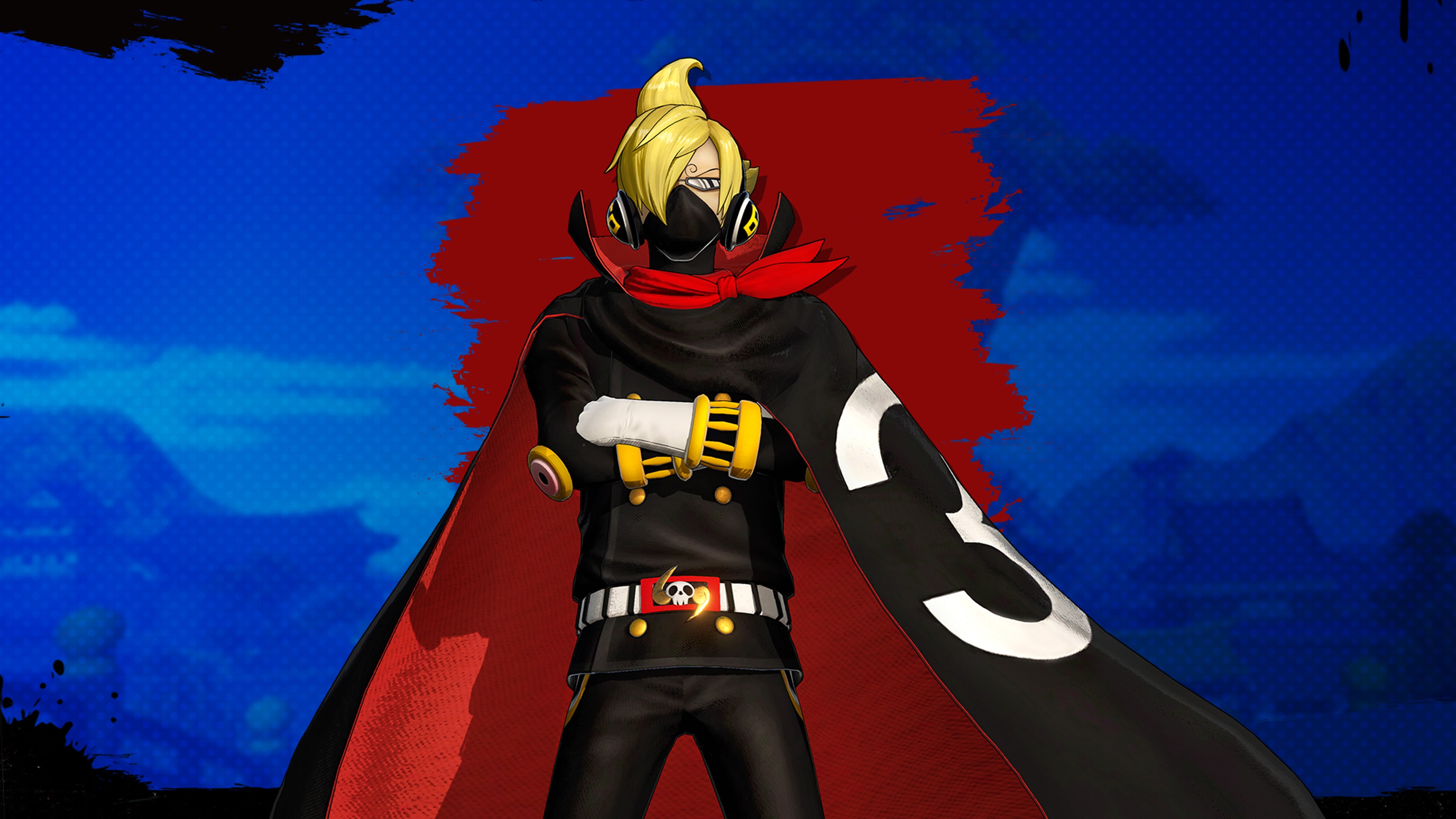 ONE PIECE: PIRATE WARRIORS 4 Sanji Costume "Soba Mask"