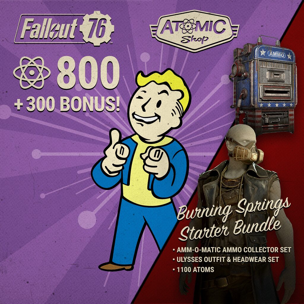 Fallout 76: Burning Springs Starter Bundle
