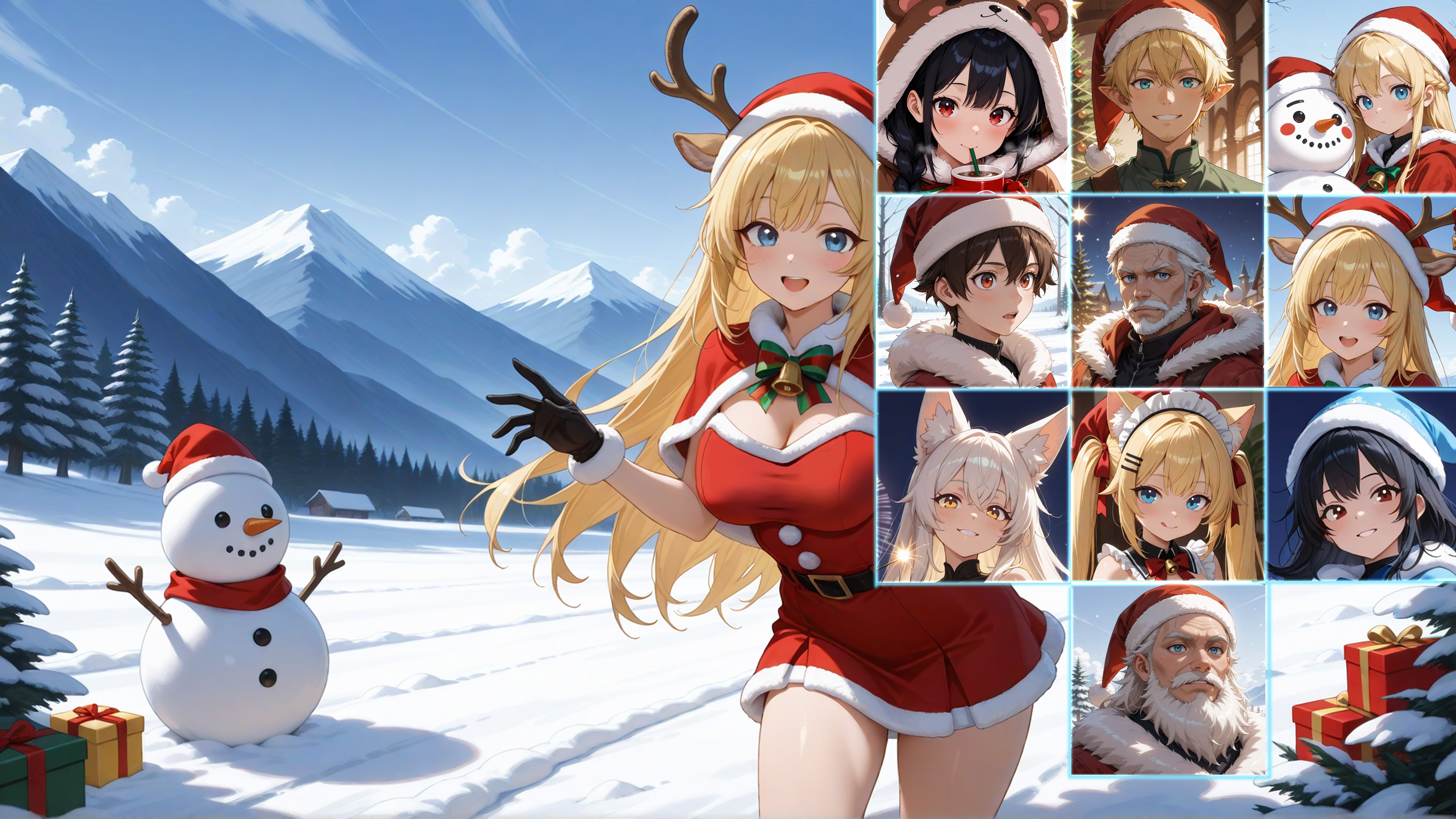 Christmas Bundle: Anime Christmas Uni + Christmas Avatars