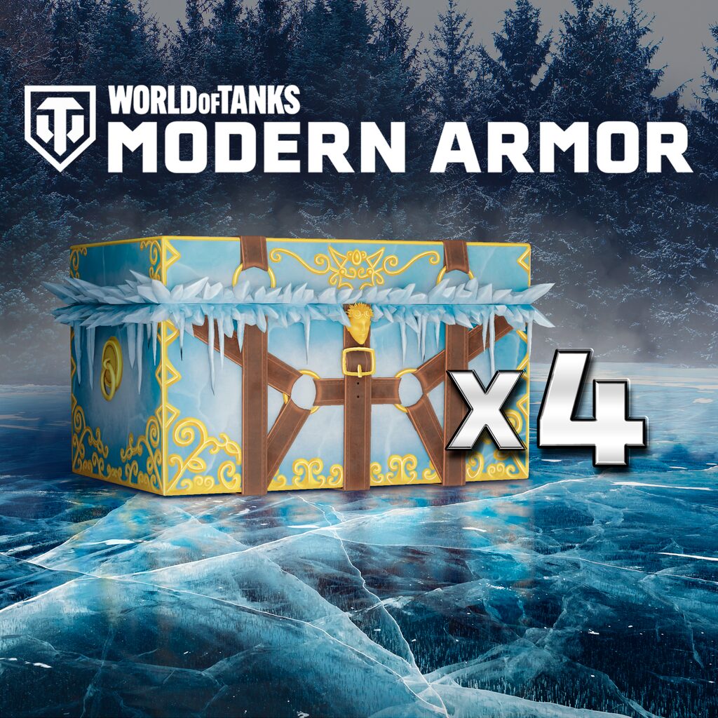World of Tanks Modern Armor - 4 Jack Frost War Chests