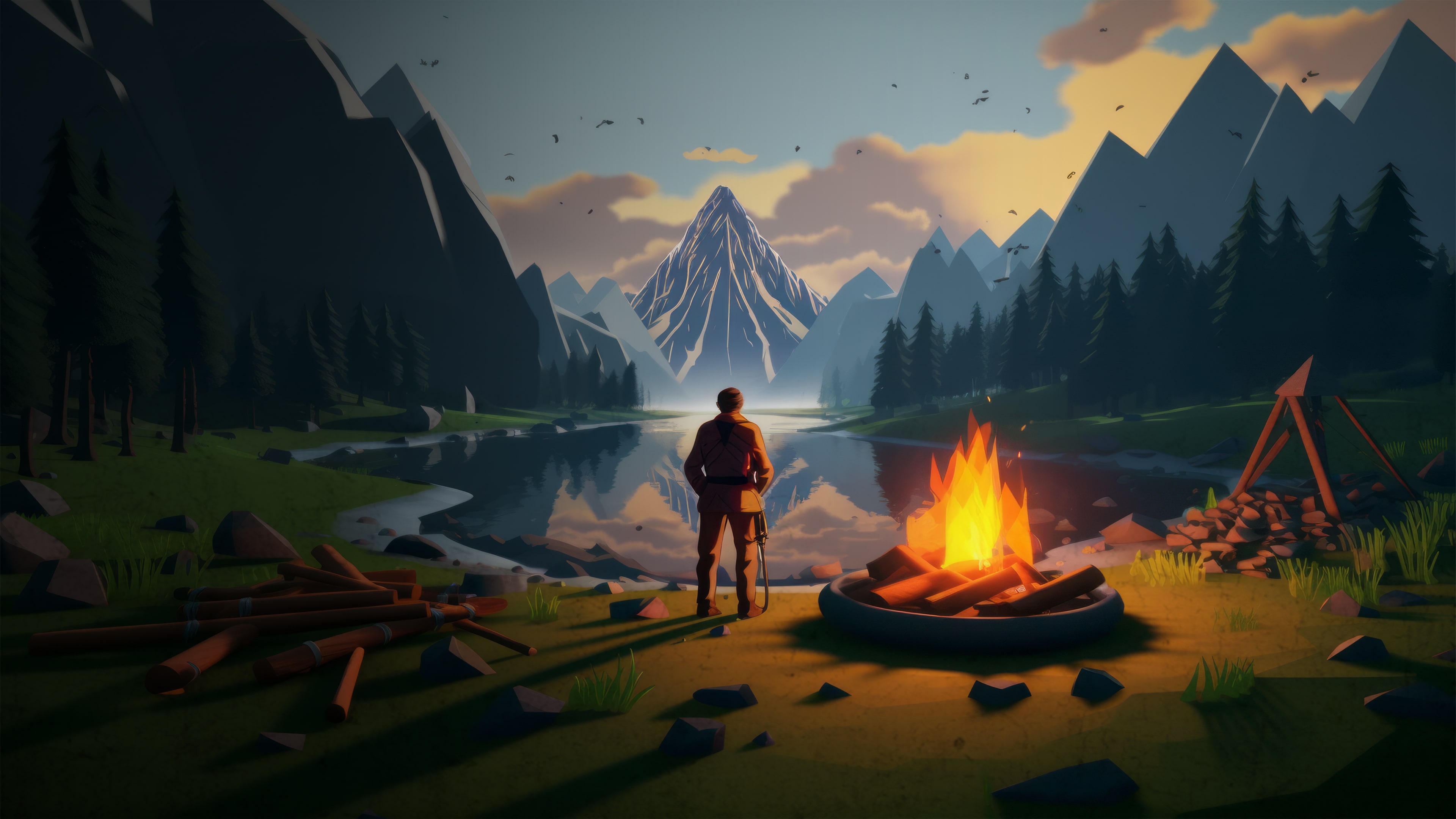 Keep The Fire - Survival Simulator