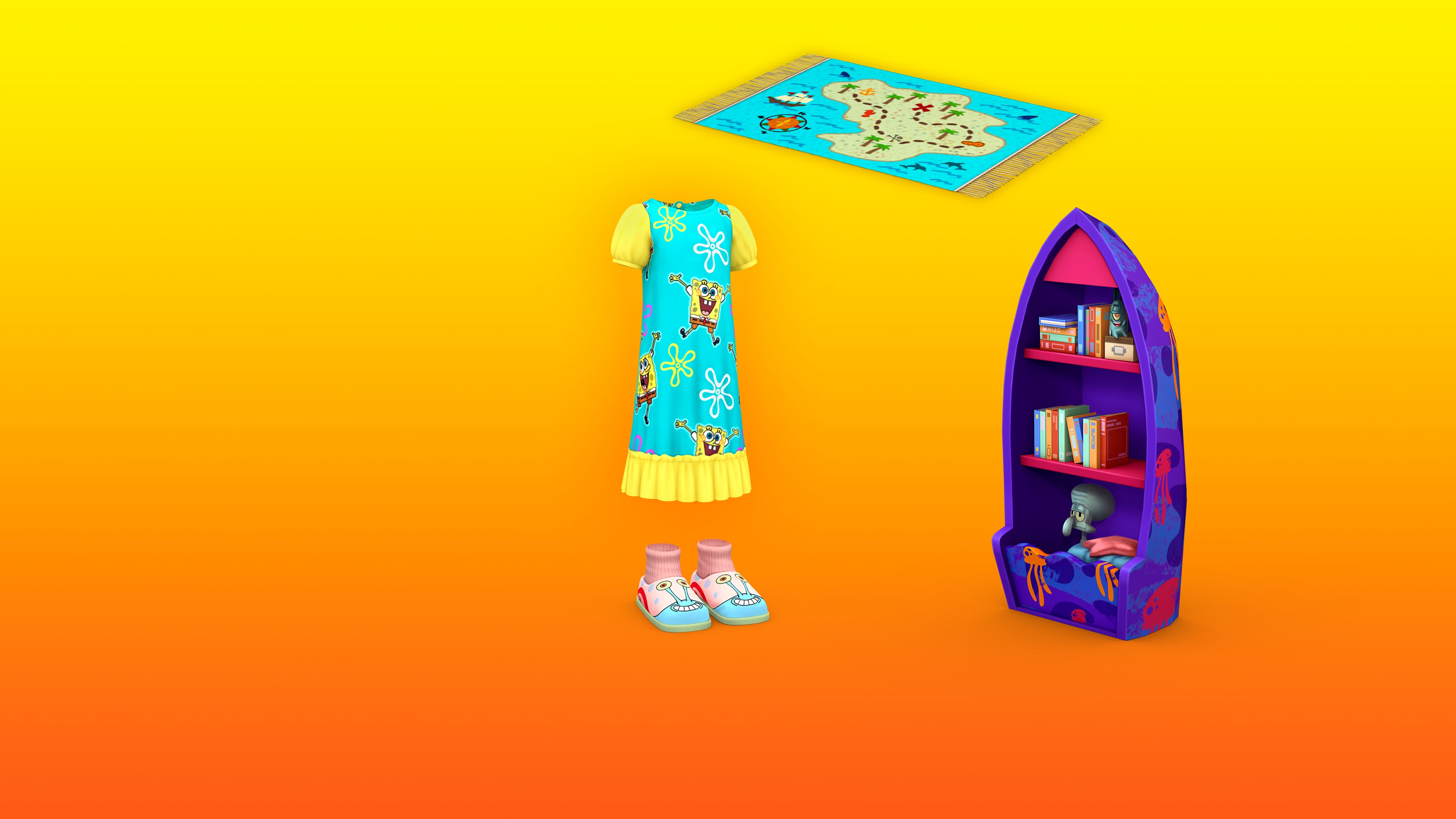 Los Sims™ 4 Cuarto Infantil de Bob Esponja - Kit