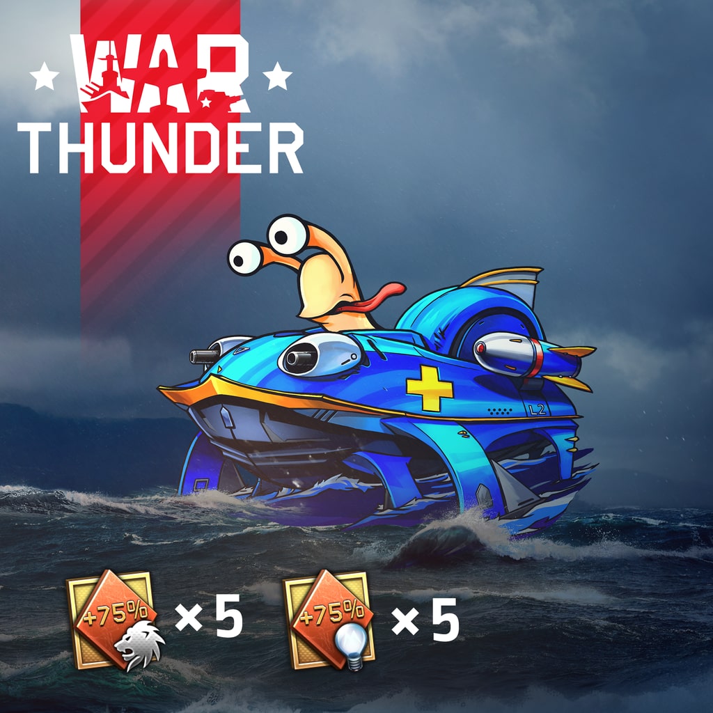 War Thunder - Retrofuture Naval Snail Bundle