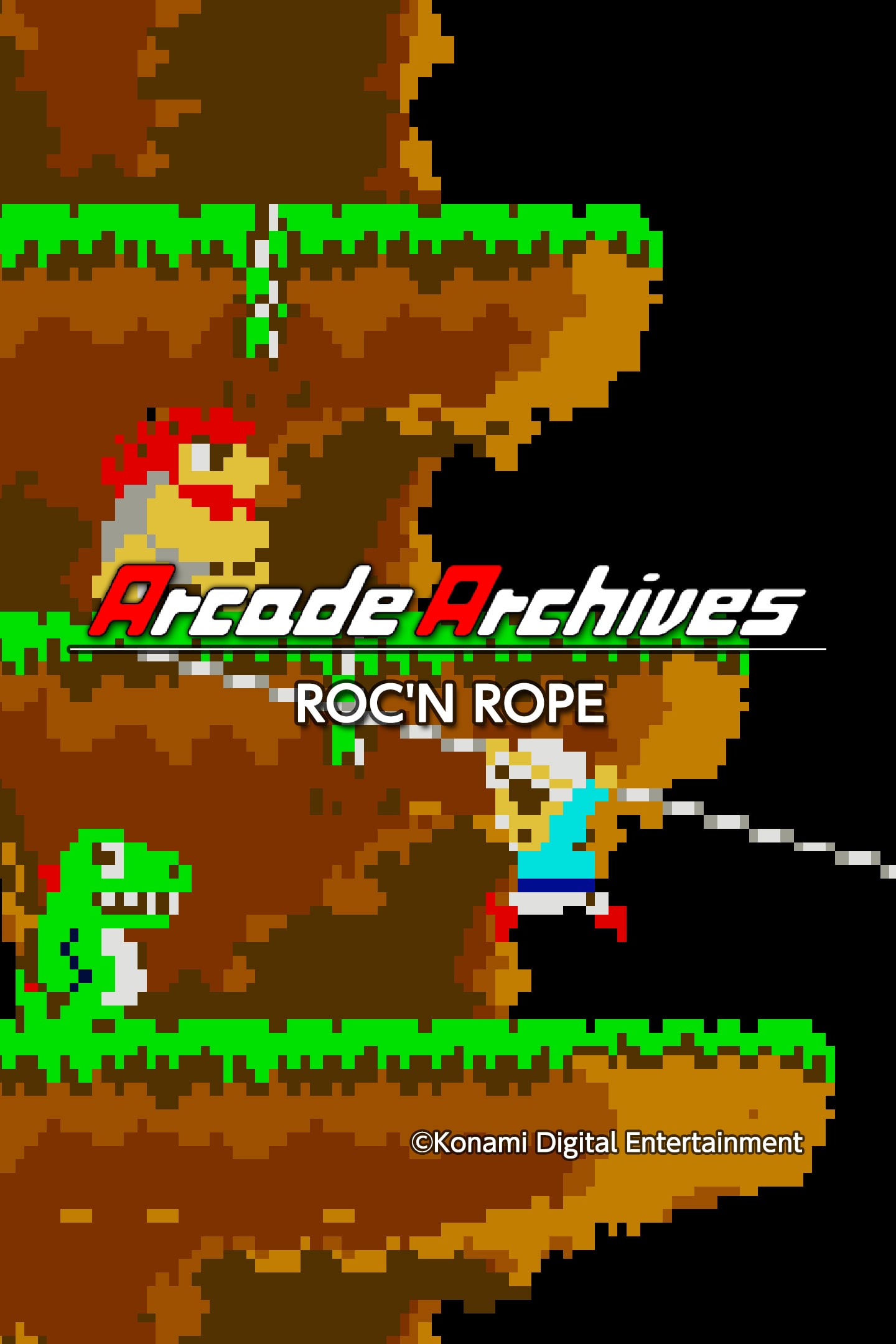 MSX Roc'n Rope ロックンロープ 海外 MSX Roc'n Rope ロックンロープ 海外 MSX Roc'n Rope ロックンロープ