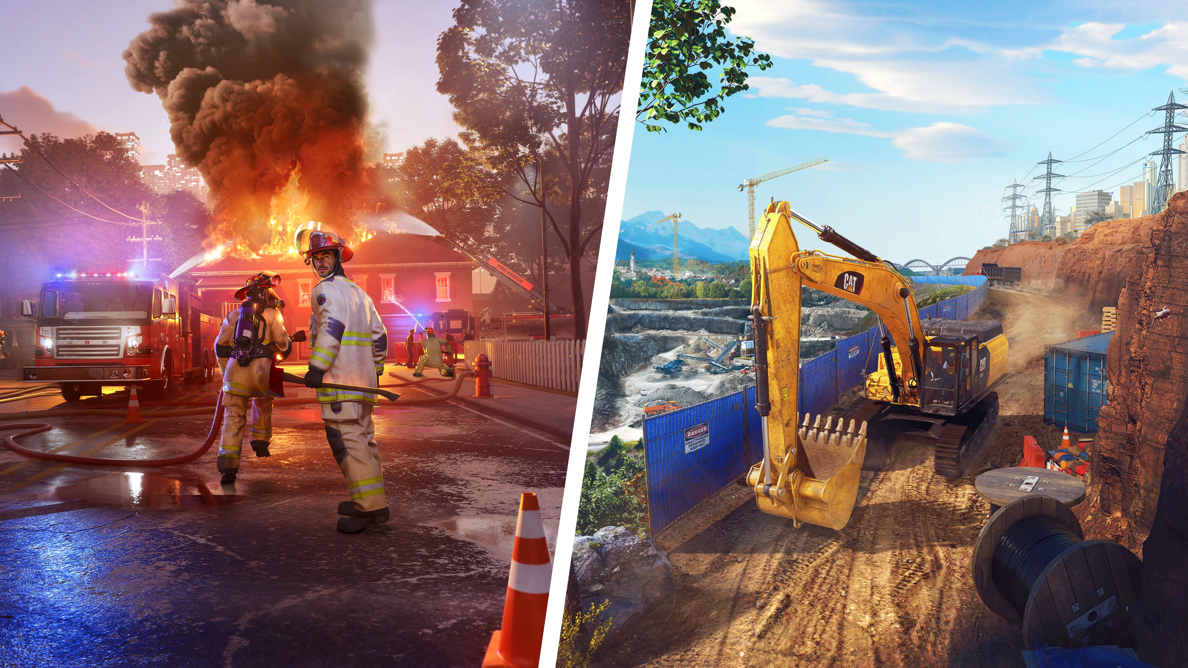 Rescue & Build Bundle: Firefighting Construction