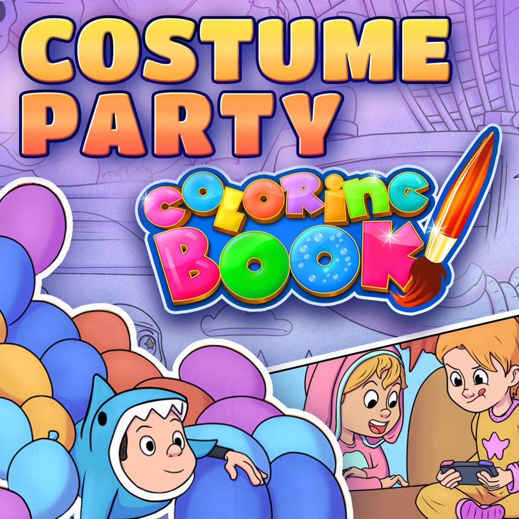 Coloring Book: Costume Party