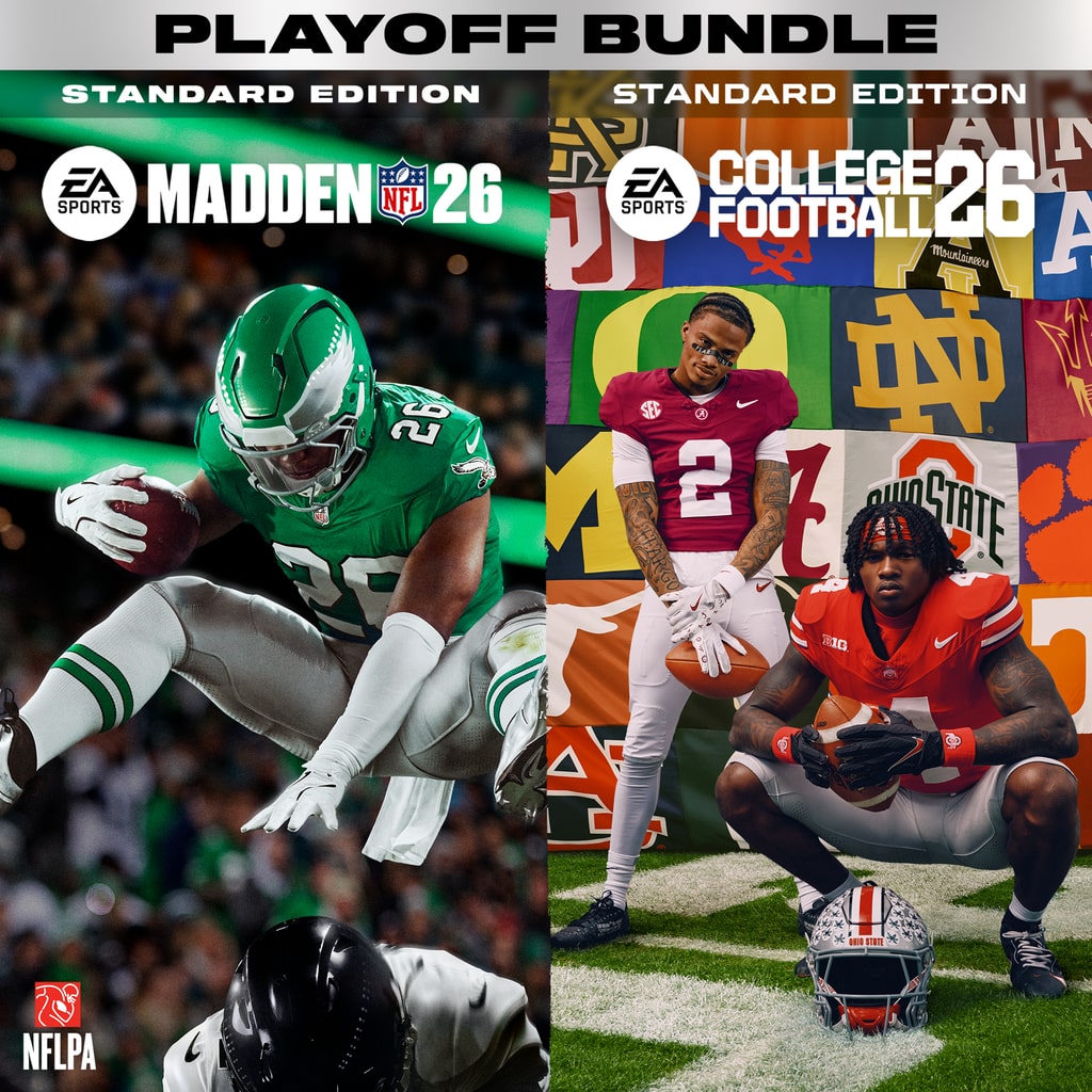 EA SPORTS™ Playoff Bundle (Madden NFL 26 Standard Edition e College Football 26 Standard Edition) Master Image