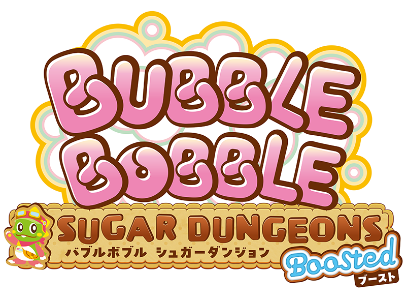 BUBBLE BOBBLE Sugar Dungeons Boosted logo