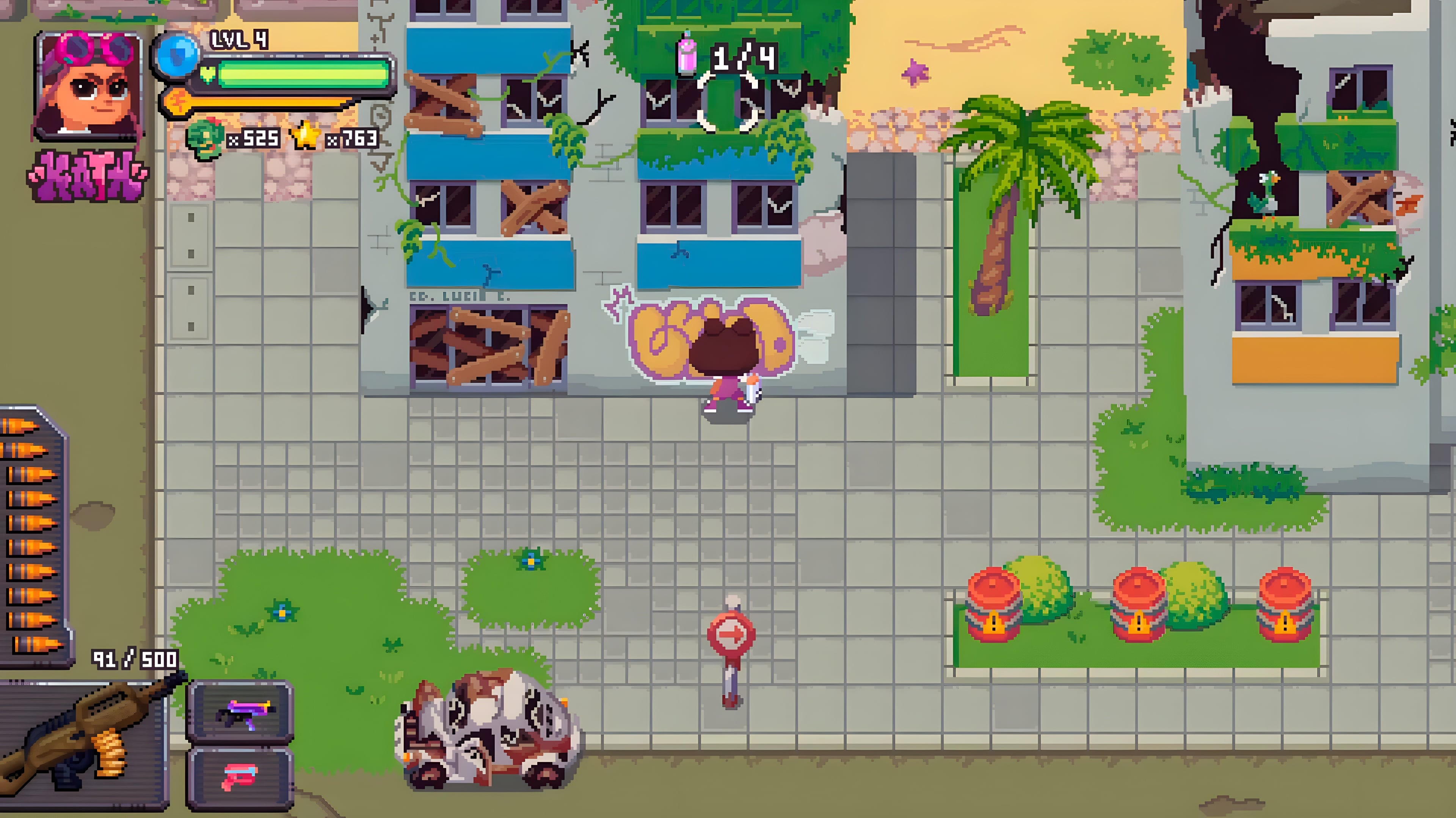 Ghetto Zombies: Graffiti Squad screenshot