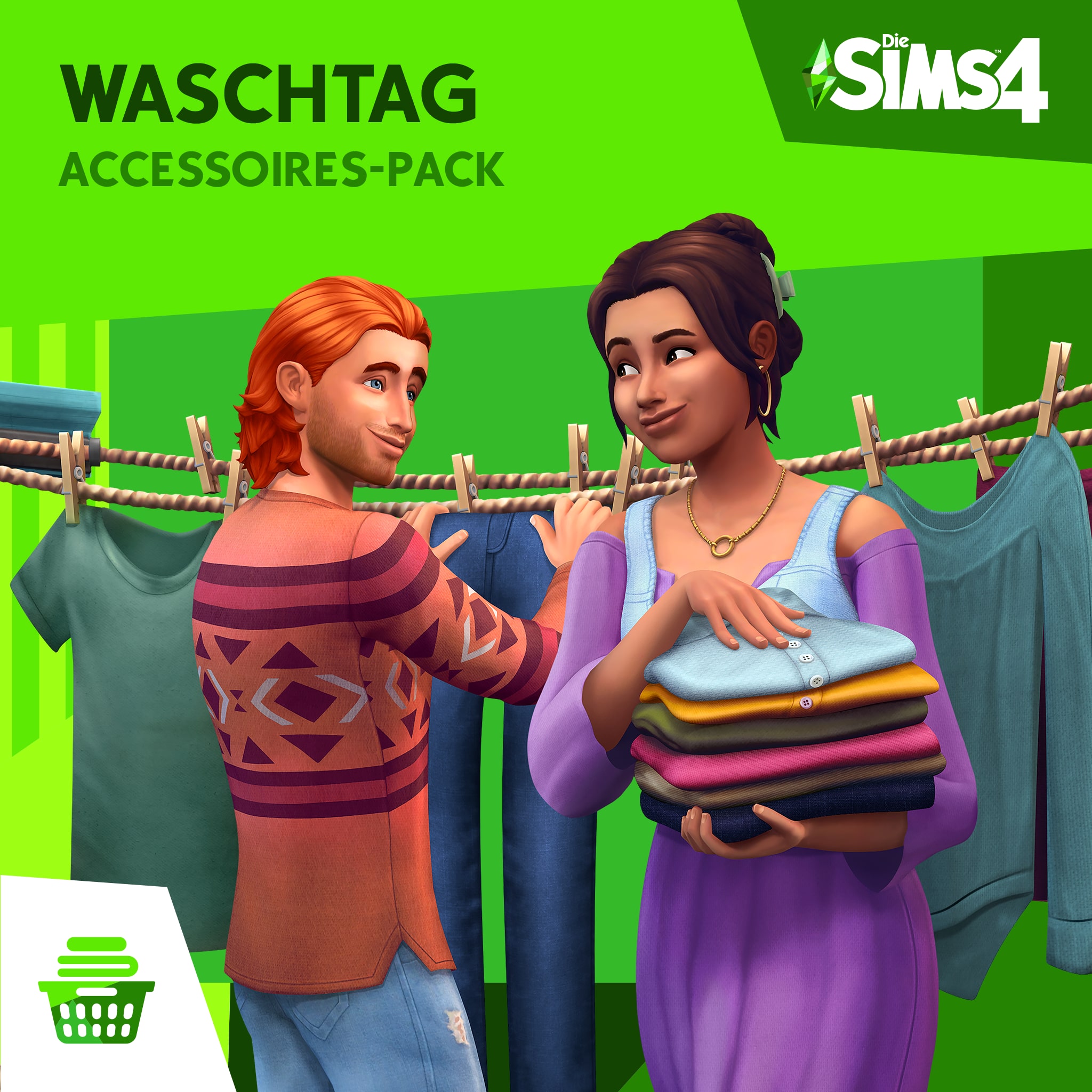 Die Sims™ 4 Waschtag-Accessoires