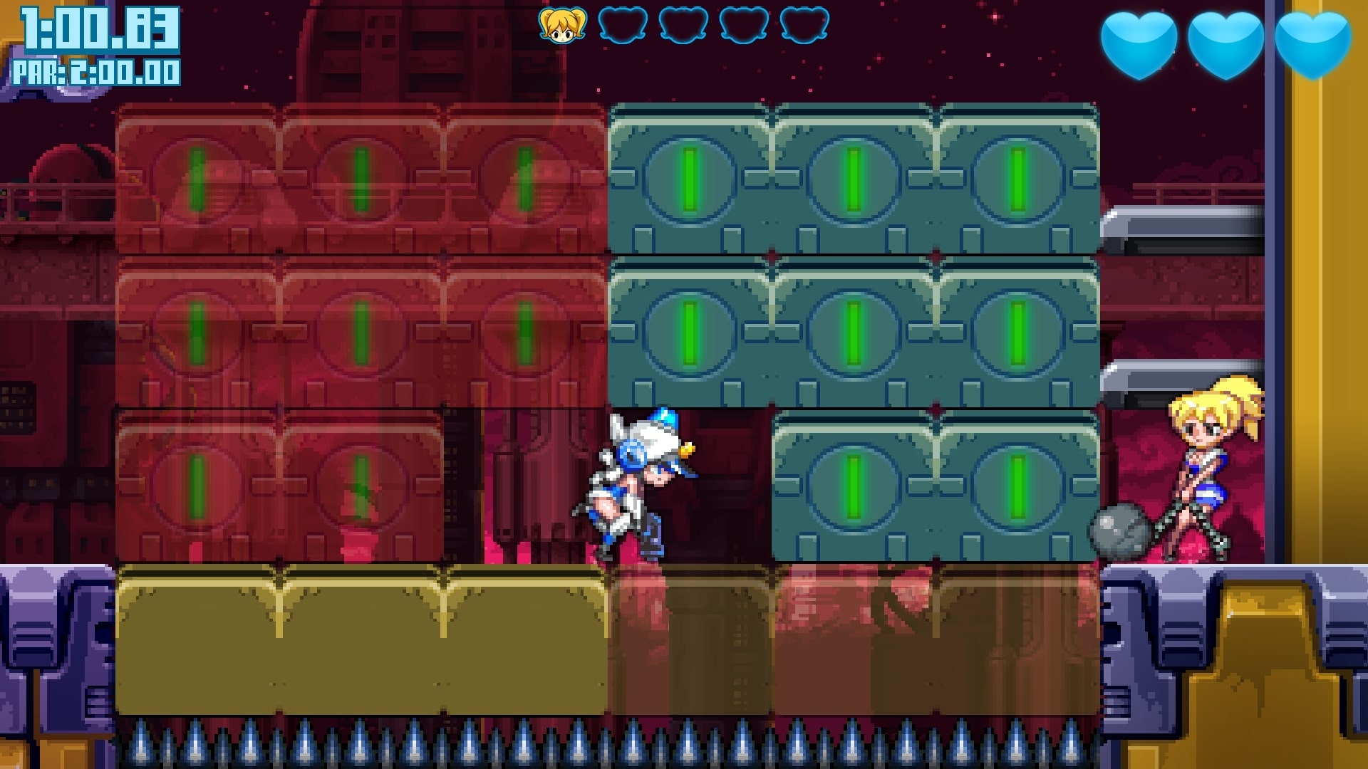 #3. Mighty Switch Force! Collection (PlayStation) Bởi: WayForward Technologies