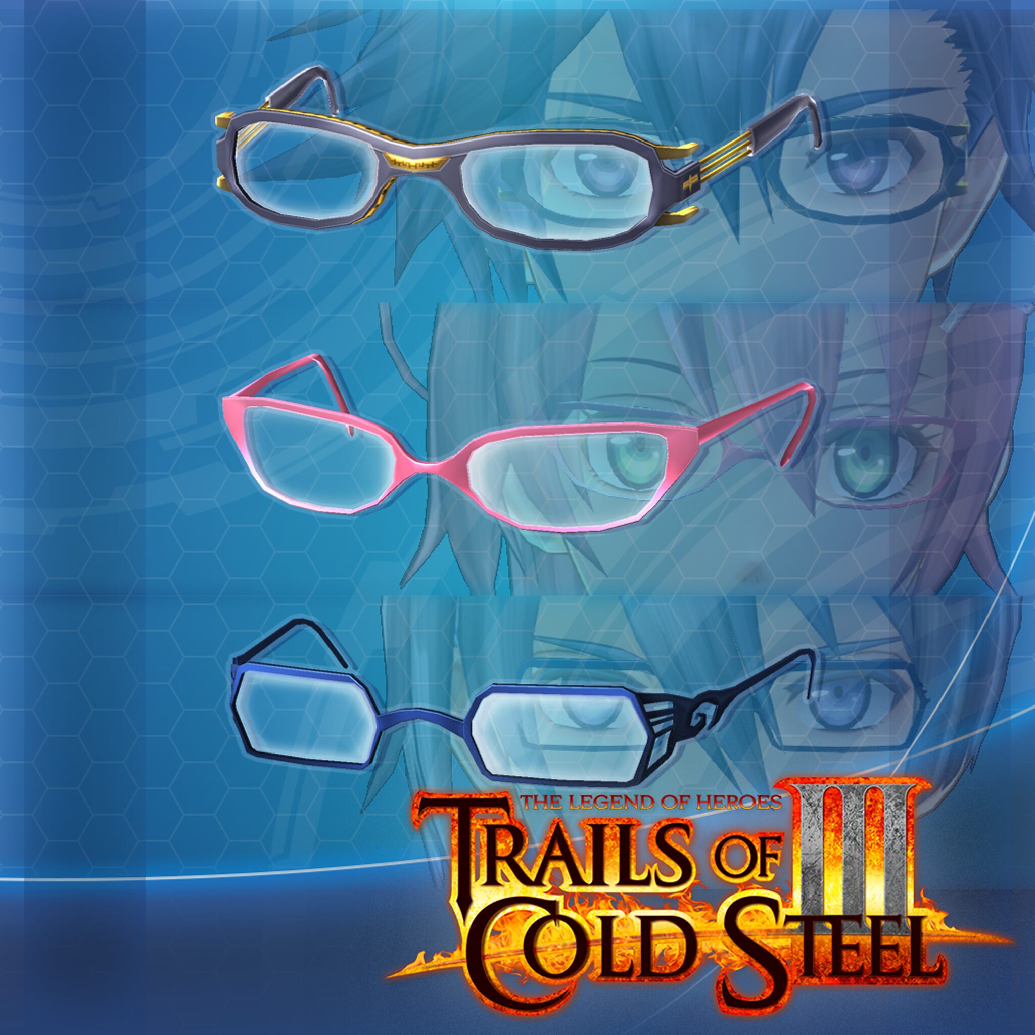 Trails of Cold Steel III: Standard Glasses Set