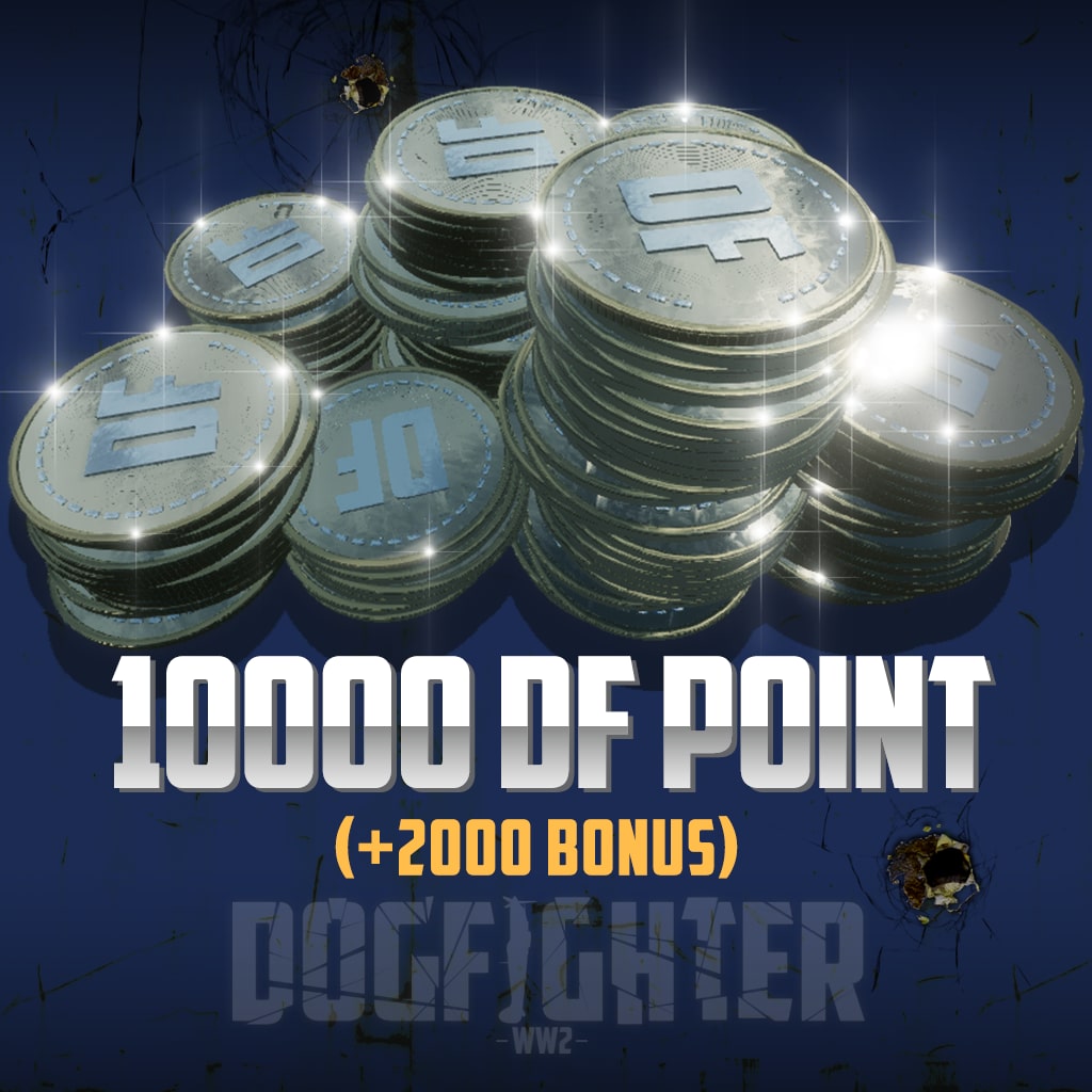 DOGFIGHTER -WW2- 10000 (+2000 BONUS) DF POINT (한국어판)