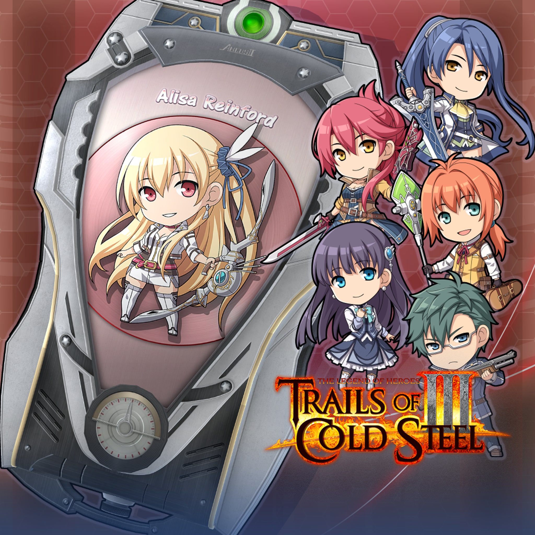 Trails of Cold Steel III: ARCUS Cover Set C