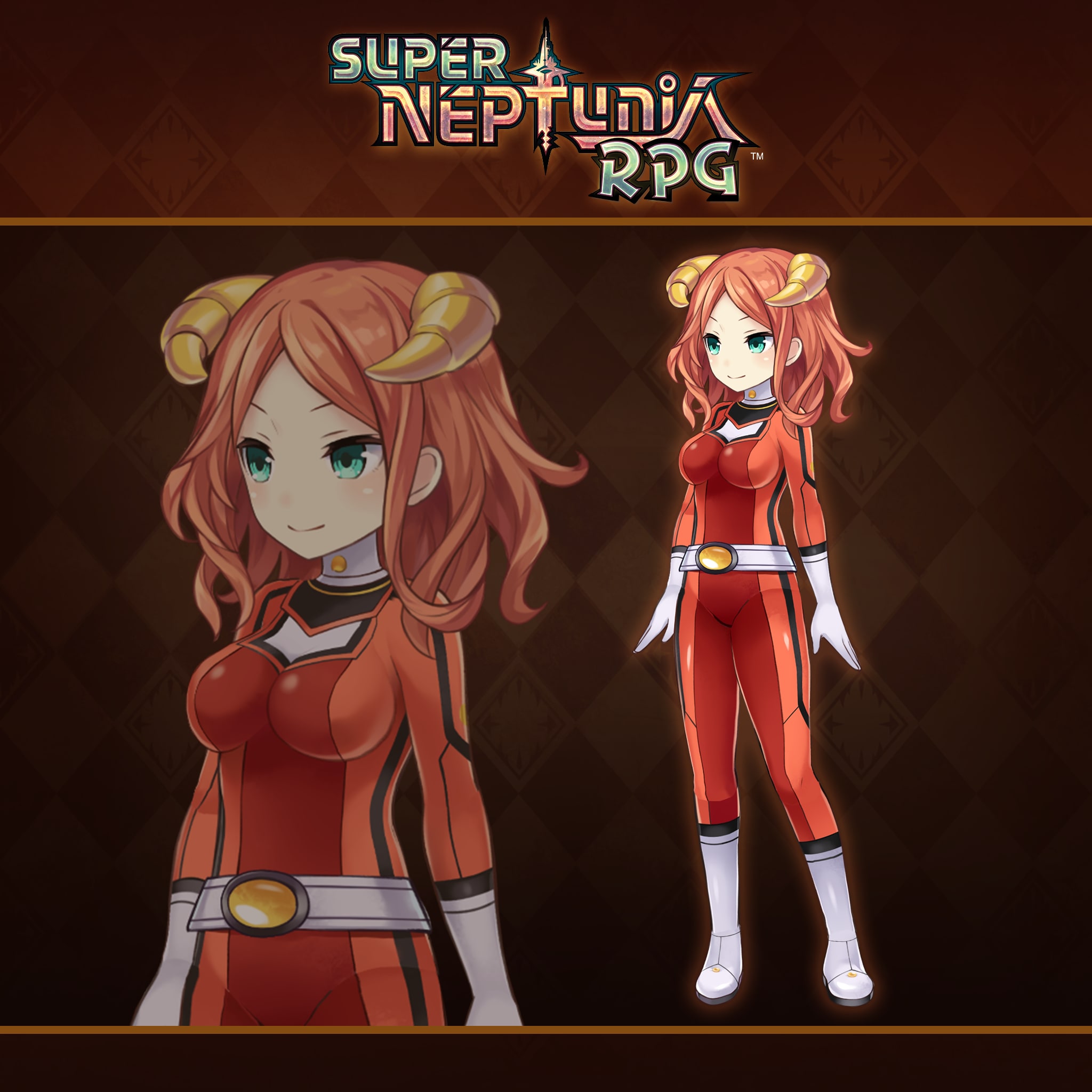 Super Neptunia™ RPG: Sentai Brave Ranger Outfit [Brave Orange]